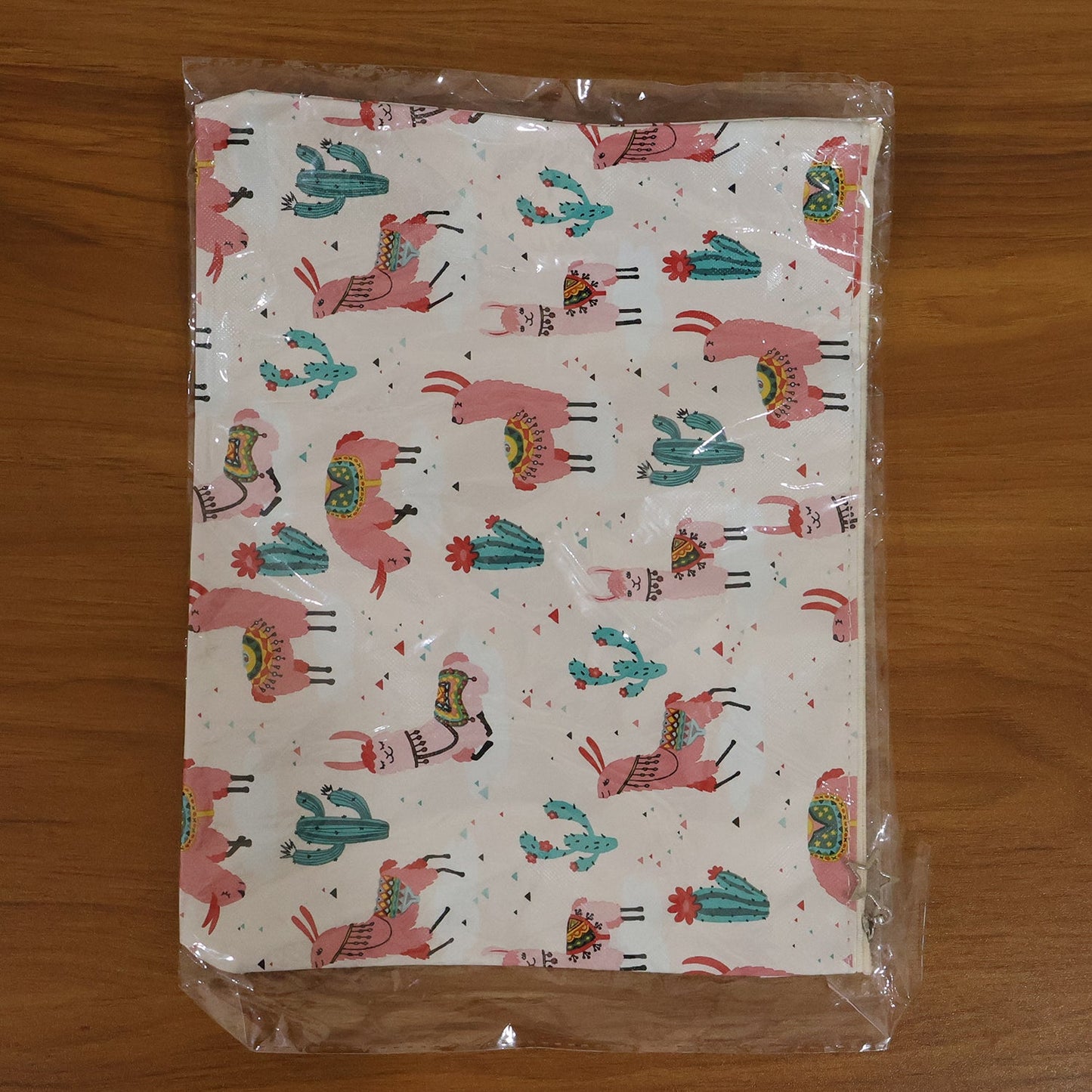 Printed Zipper Pouch (26 ? 21 cm, 1 Pc)