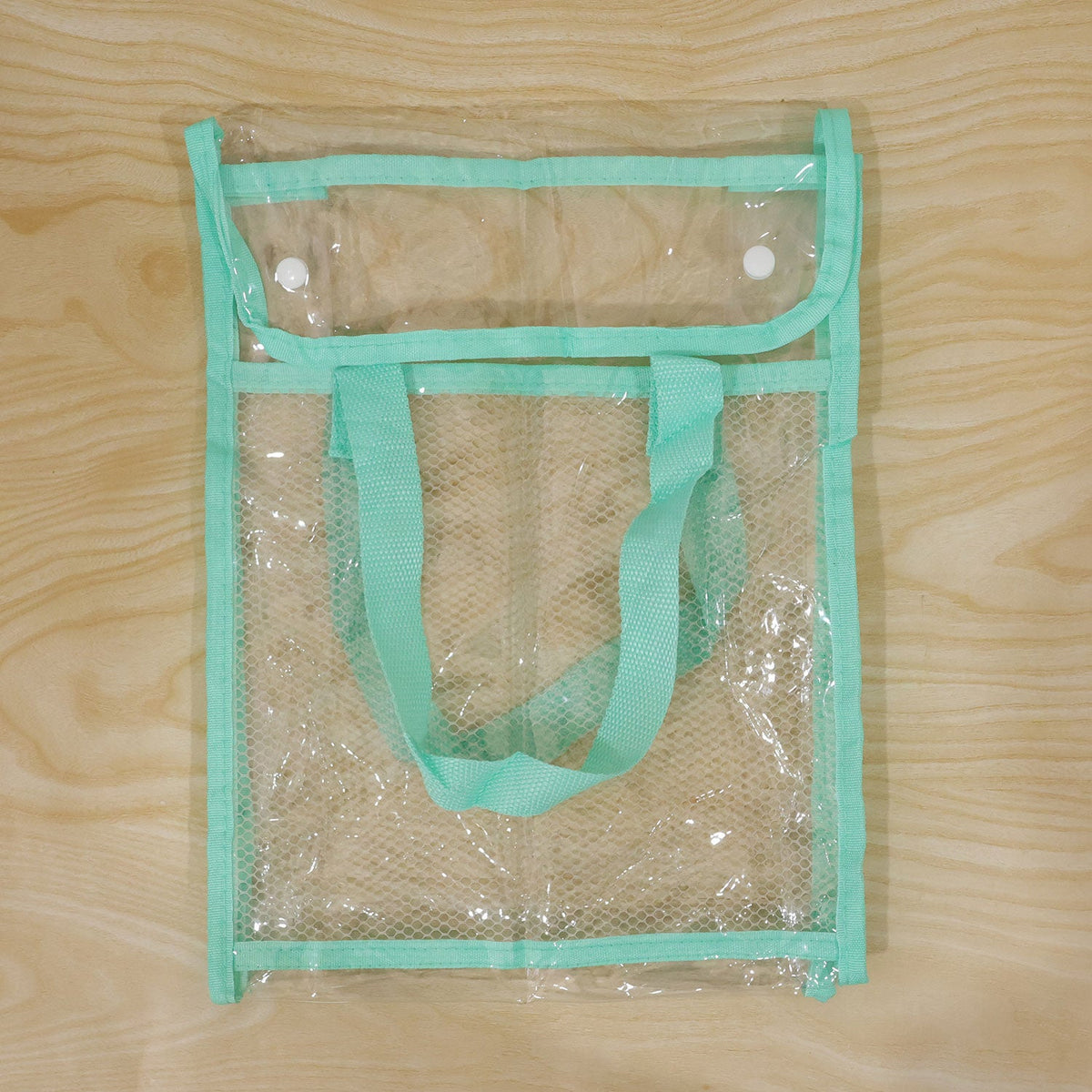 Mesh storage bag daily use