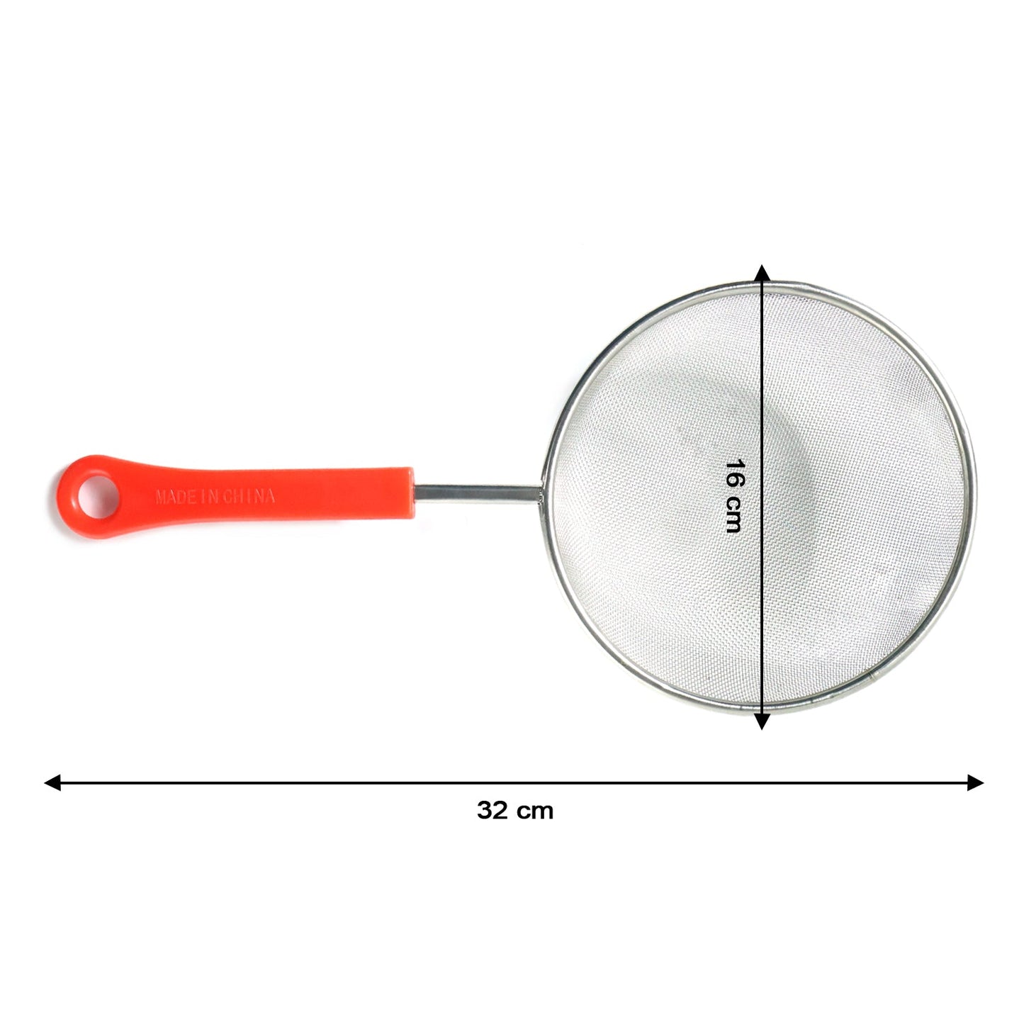 B-Grade Medium Size Fine Mesh Kitchen Strainer (1 Pc)