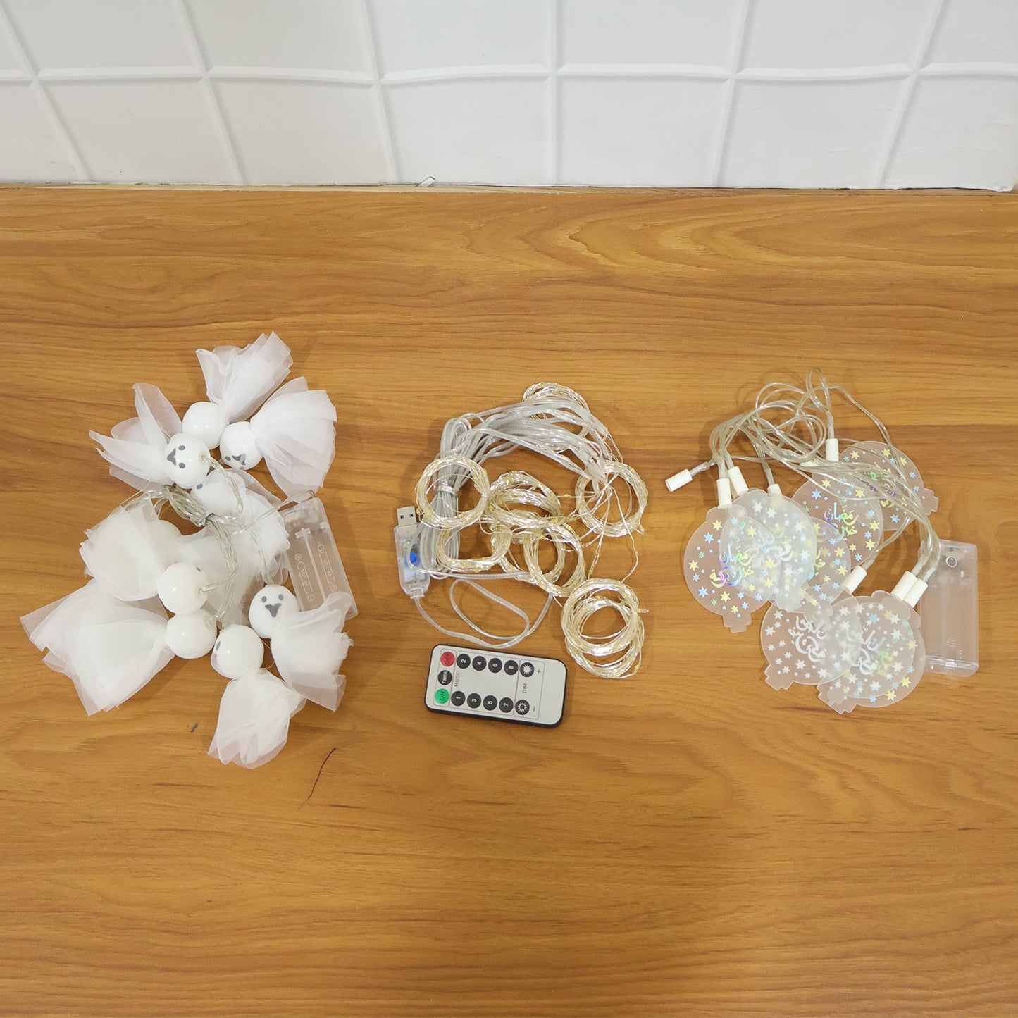 Decorative LED String Light Set (1 Pc, Mix Design)
