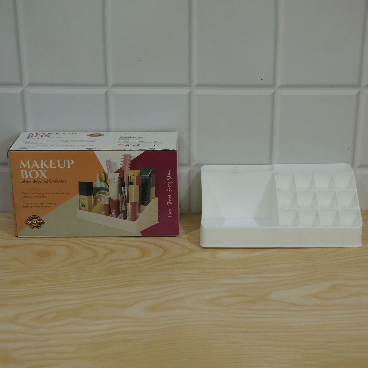 Multipurpose Makeup Organizer Storage Box (1 Pc)