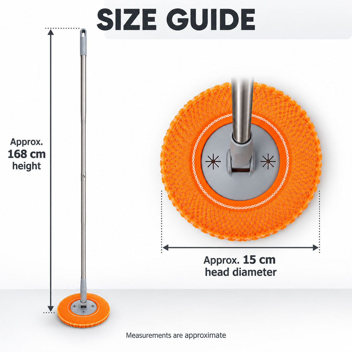 Multipurpose Spin Mop (1 Pc Set)