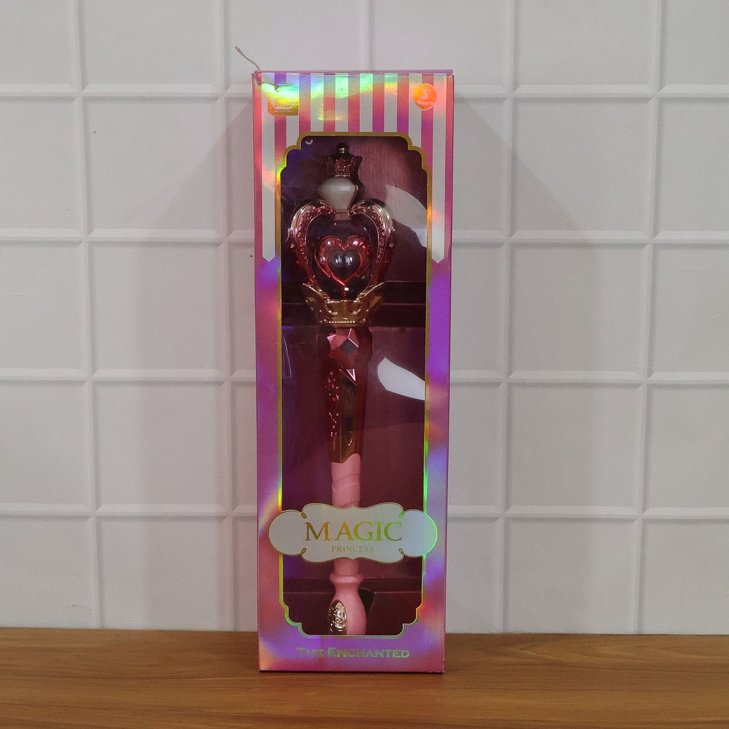 Princess Magic Light Wand Toy for Kids (1 Pc, Battery Not Included)