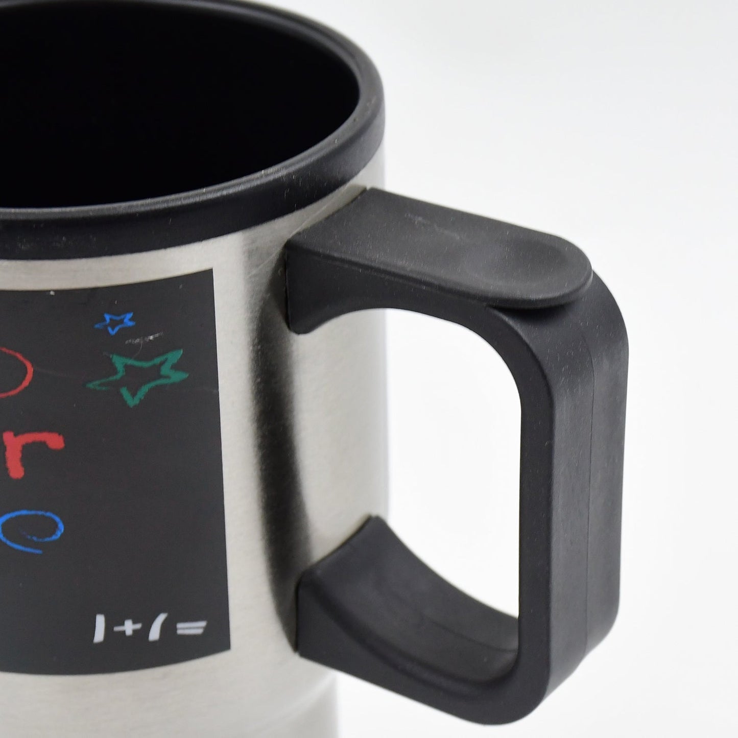 Stainless Steel Insulated Travel Mug - Double-Walled Vacuum Cup with Lid & Handle, Tumbler