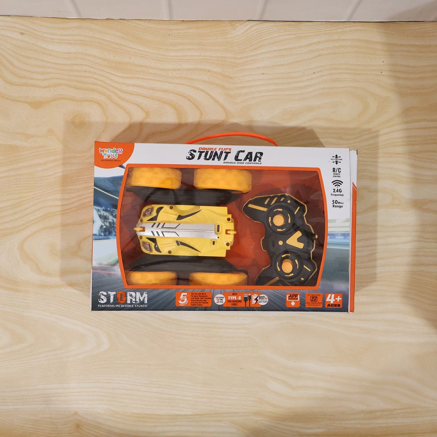 Remote control stunt car gift