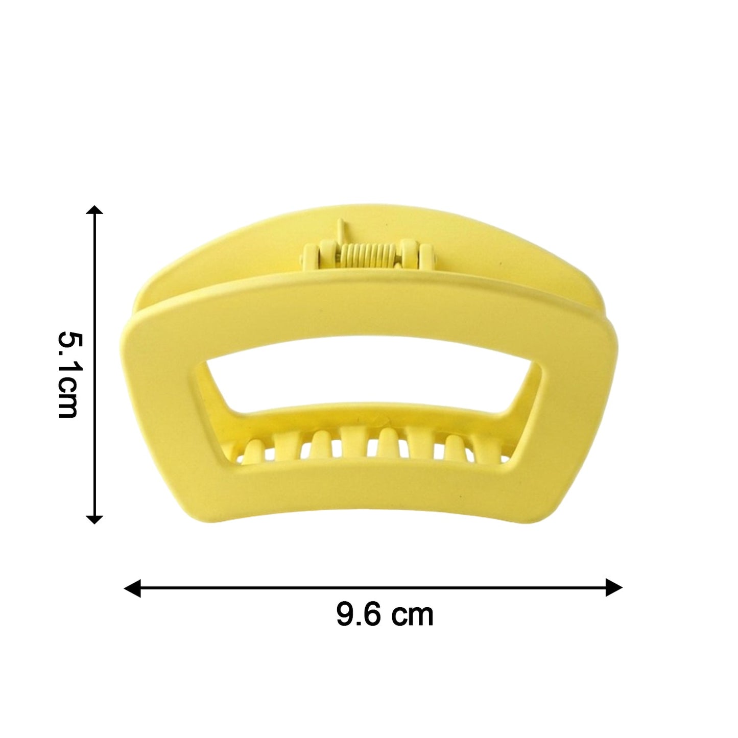 Strong grip claw teeth on the hair clip