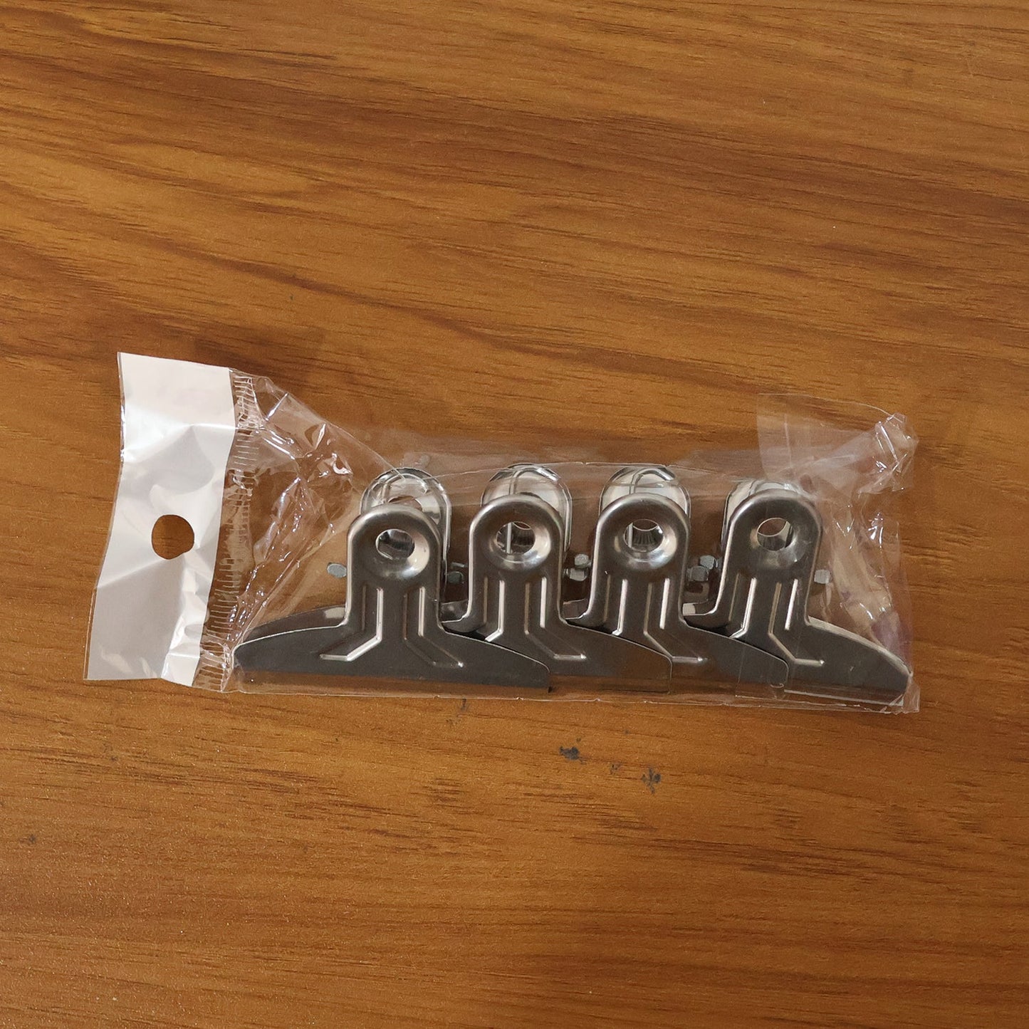 Heavy Duty Metal Paper Clamp Clips (4 Pc)