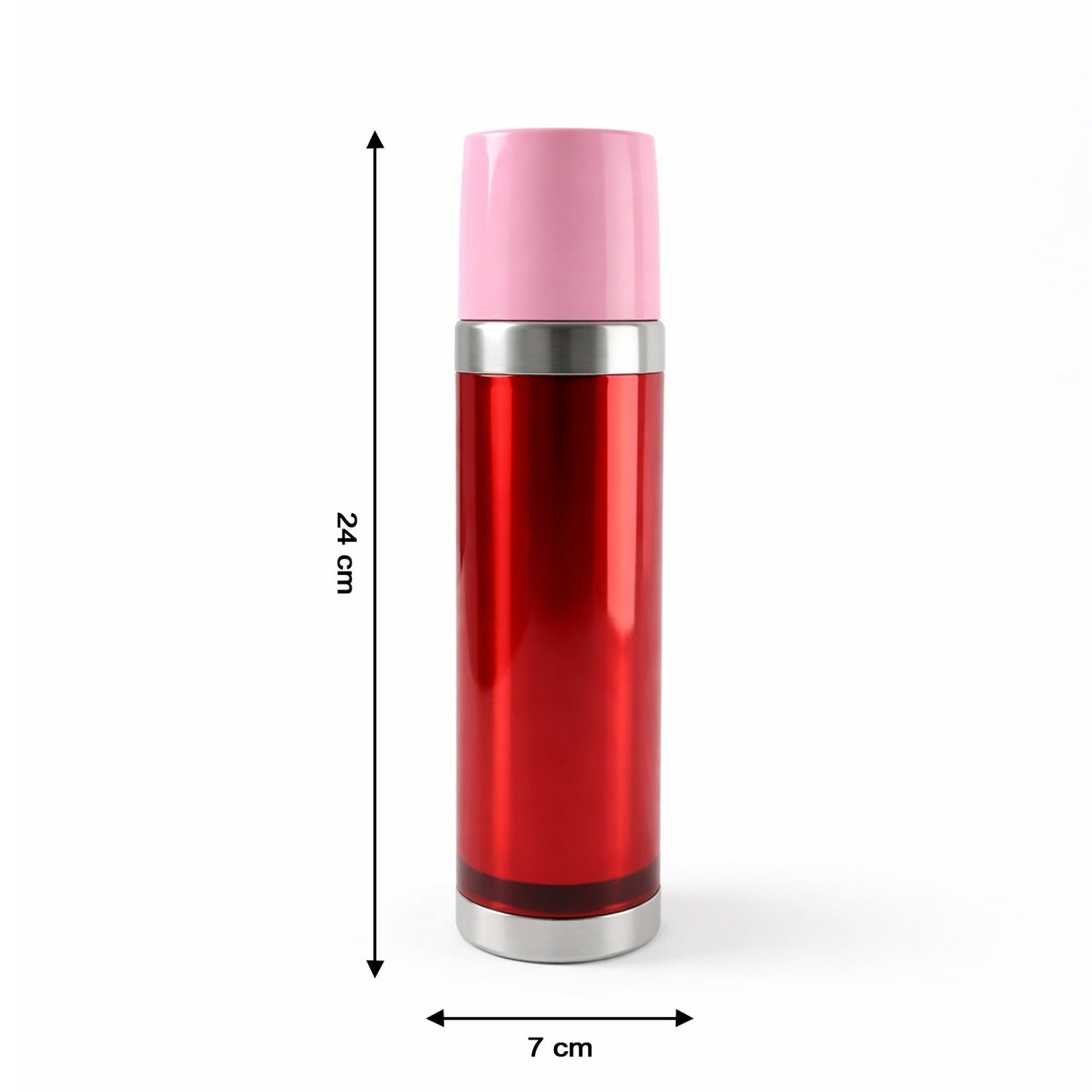 B-Grade Stainless-Steel Vacuum Insulated Flask Bottle (500ML, 1 Pc)