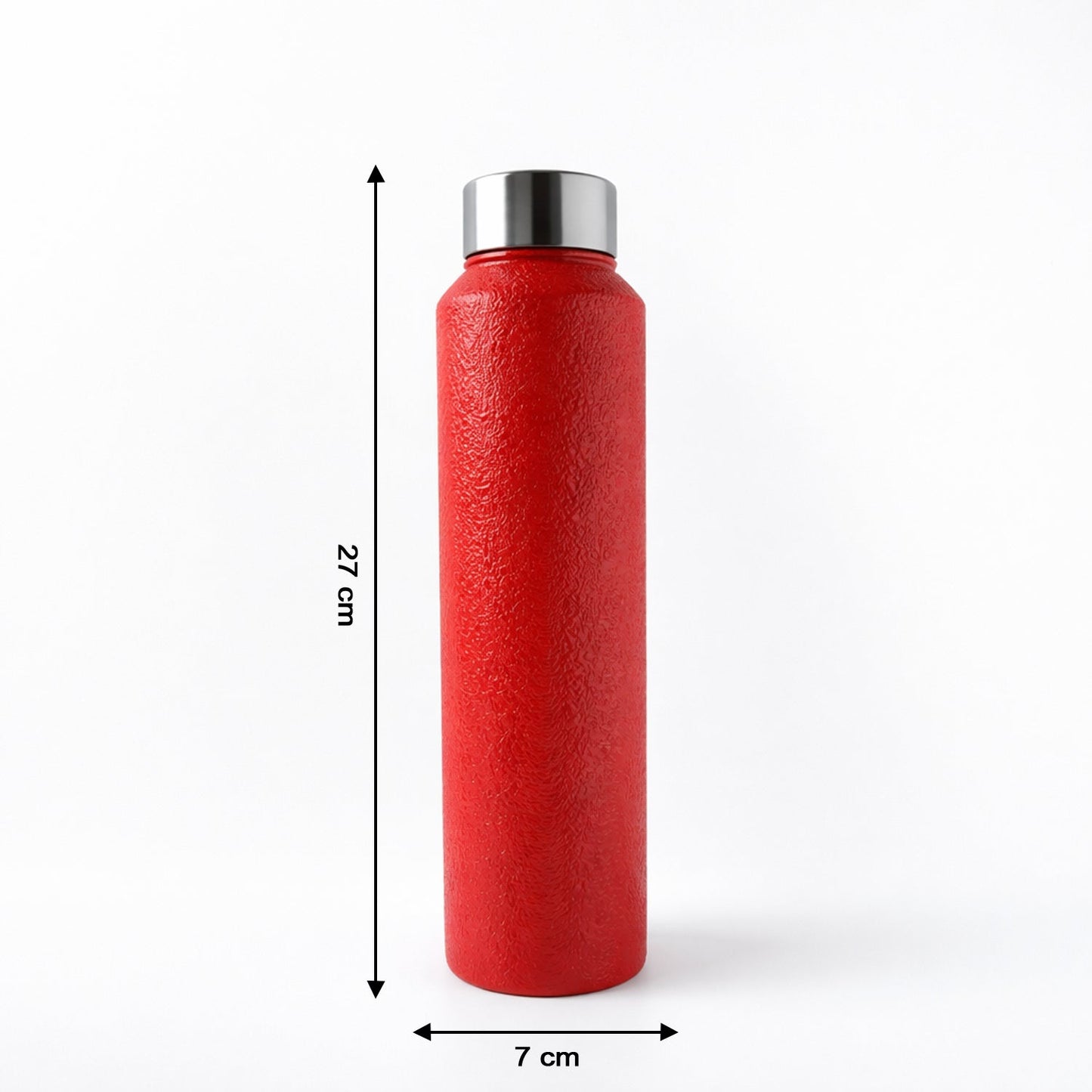 1000 ML Stainless Steel Water Bottle Red Color (1 Pc)