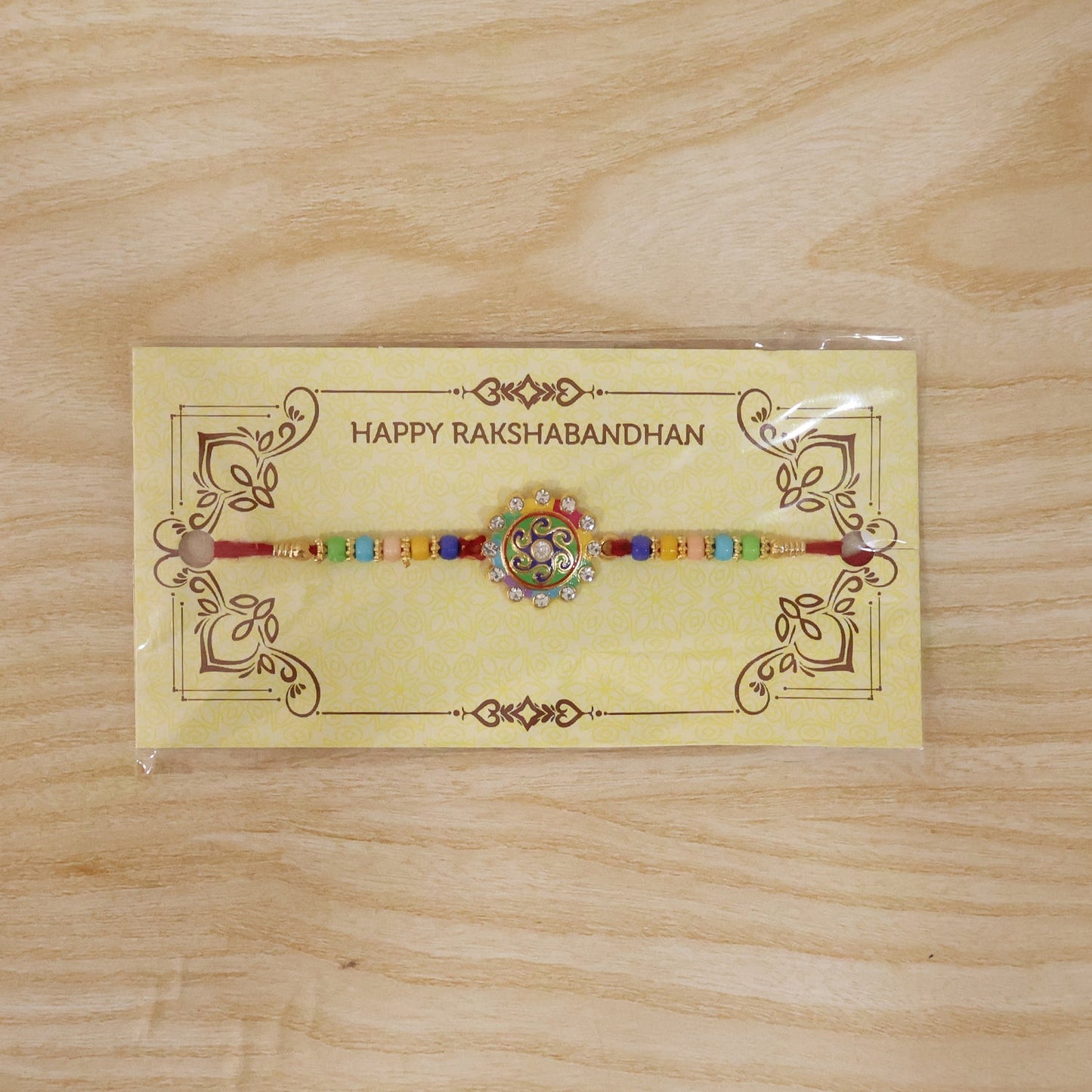 Full display of elegant designer Rakhi for brothers