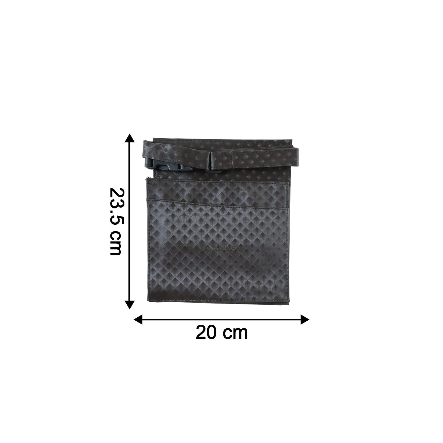 Men's & Women's Quilted Crossbody Sling Bag with Adjustable Strap (1 Pc)