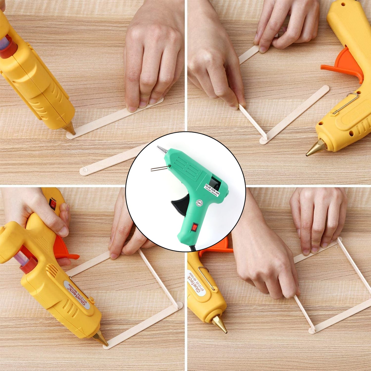 Hot Melt Glue Gun – 60W for Crafts & Quick Repairs | Indo Glow