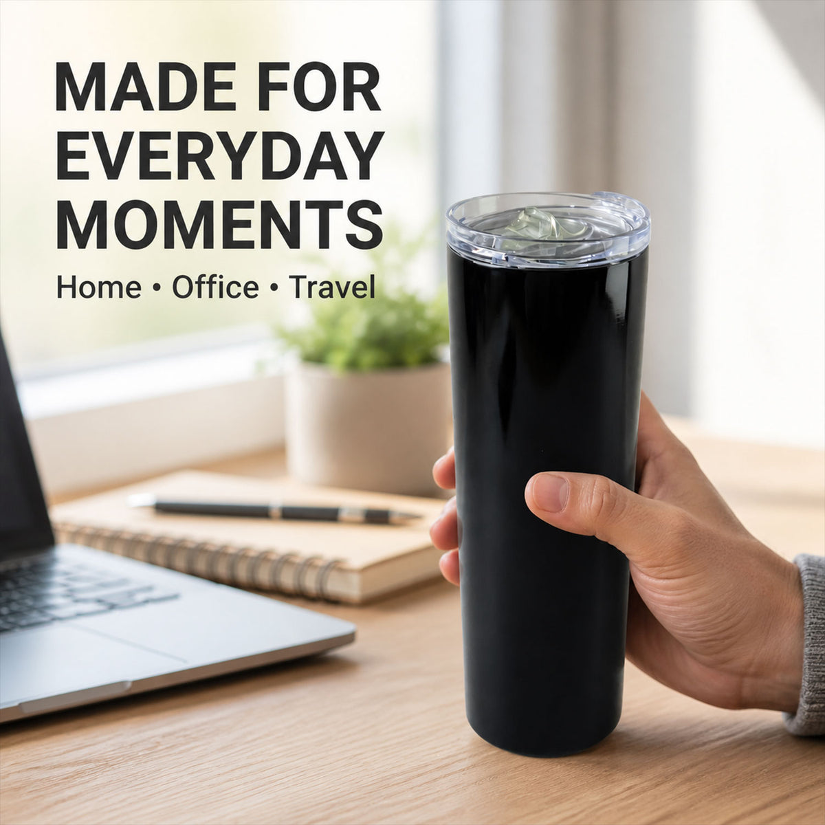 Stainless Steel Travel Mug (600ml Approx)
