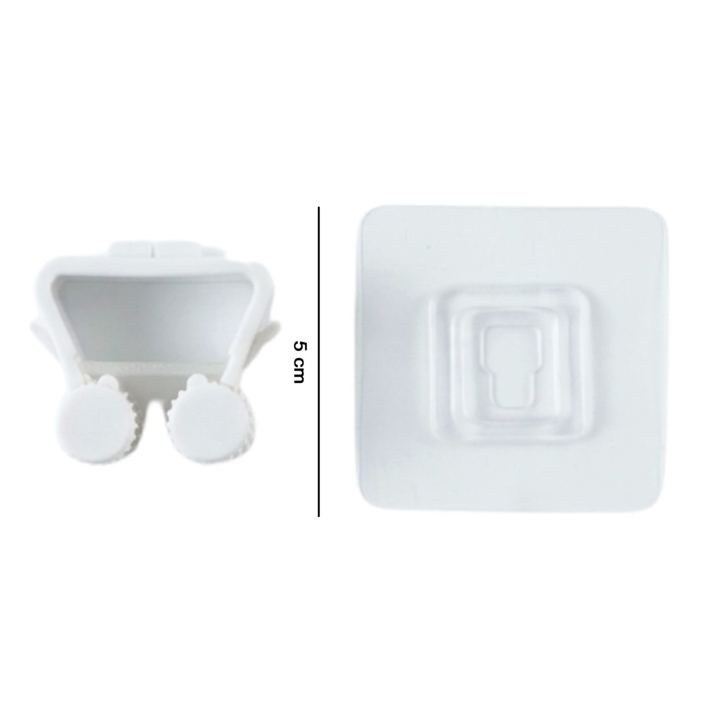 Plastic Magic Broom Holder Wall Mounted (1  Pc)