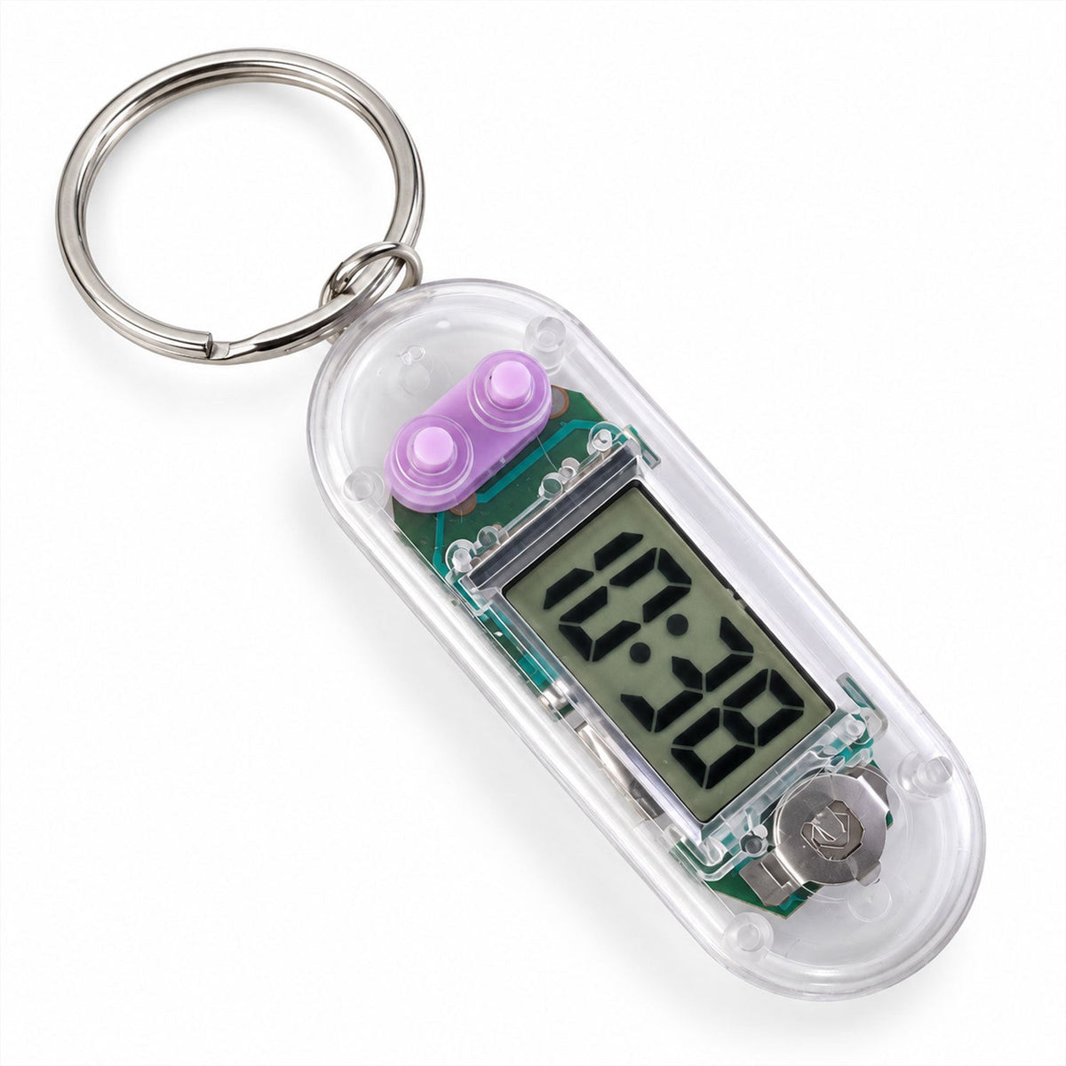 Keychain clock design view