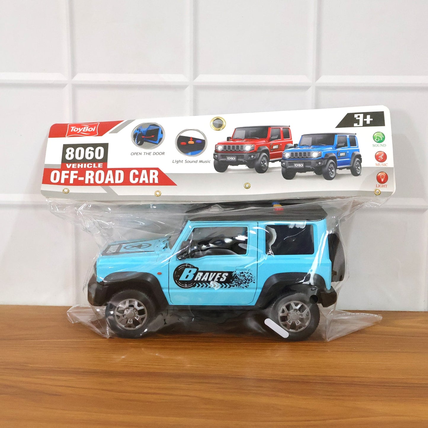 plastic off road toy car for kids playtime