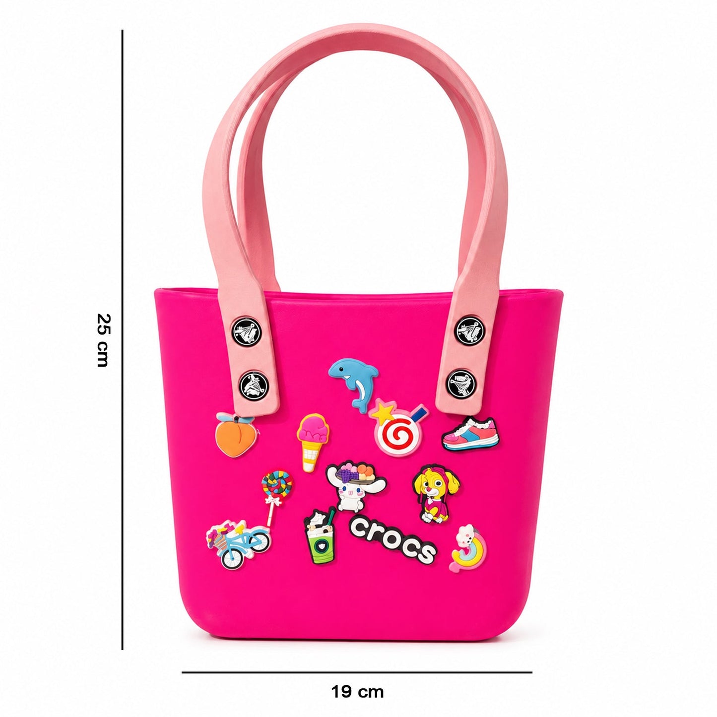 Tote bag trendy design handles