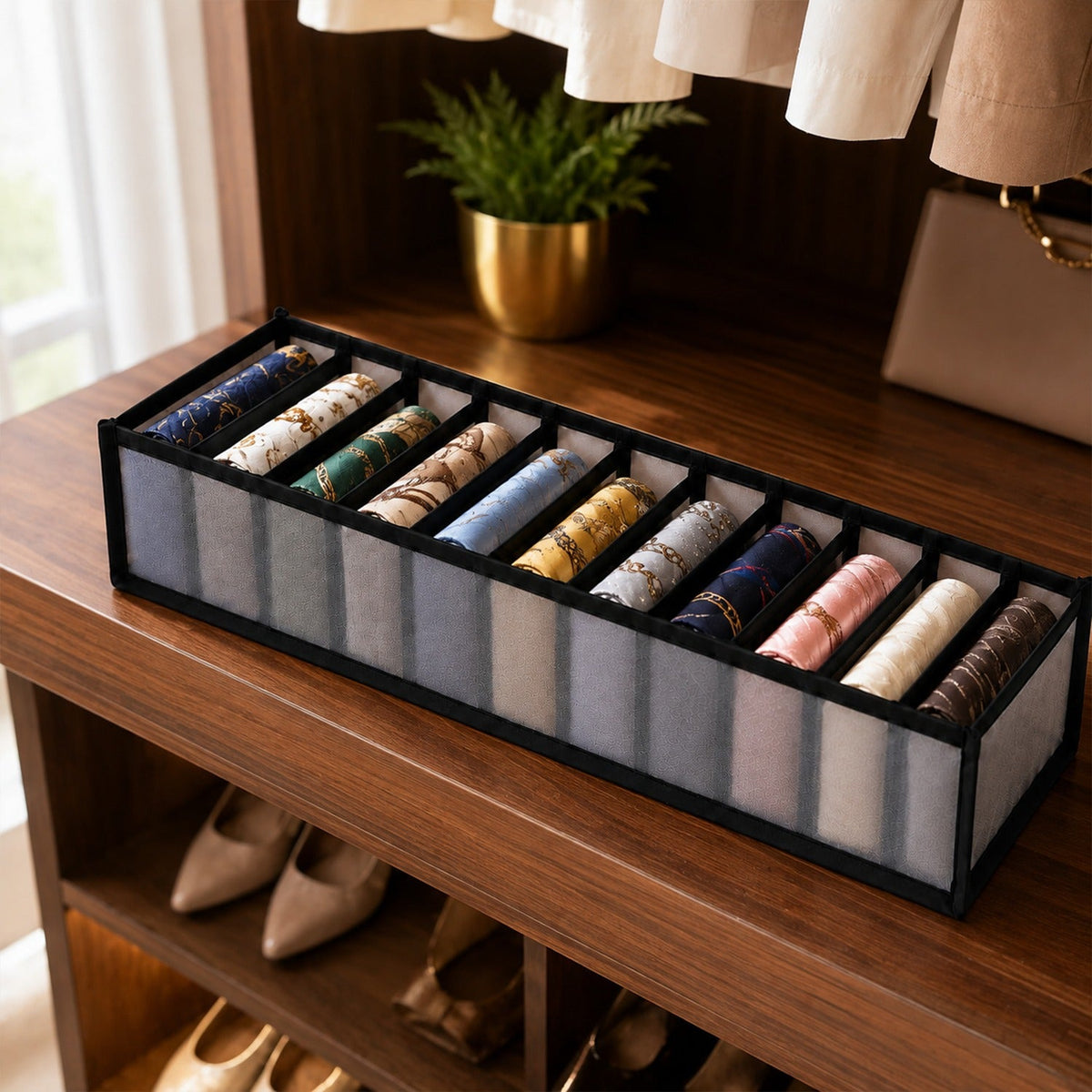 Drawer wardrobe storage organizer
