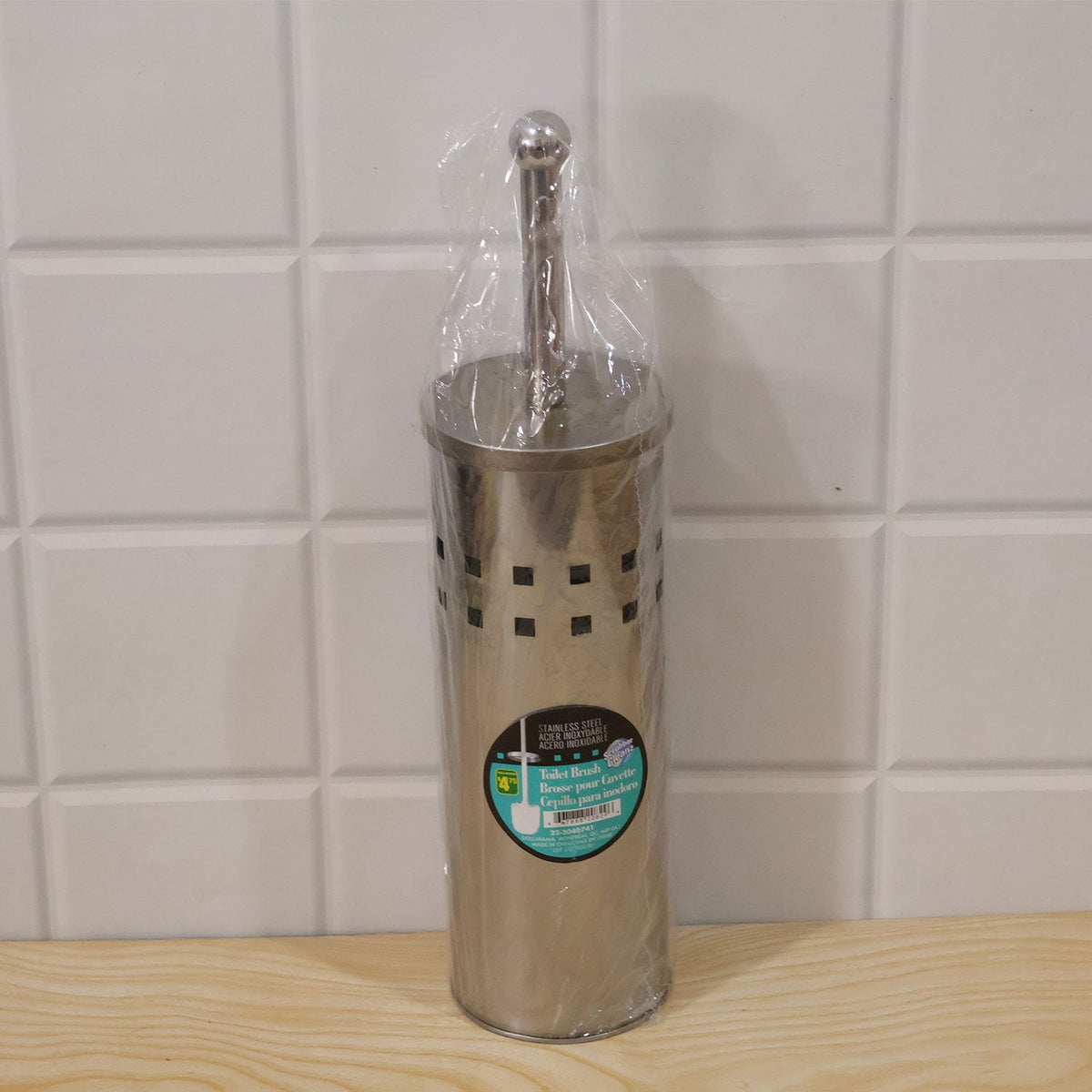 Toilet brush cleaning use