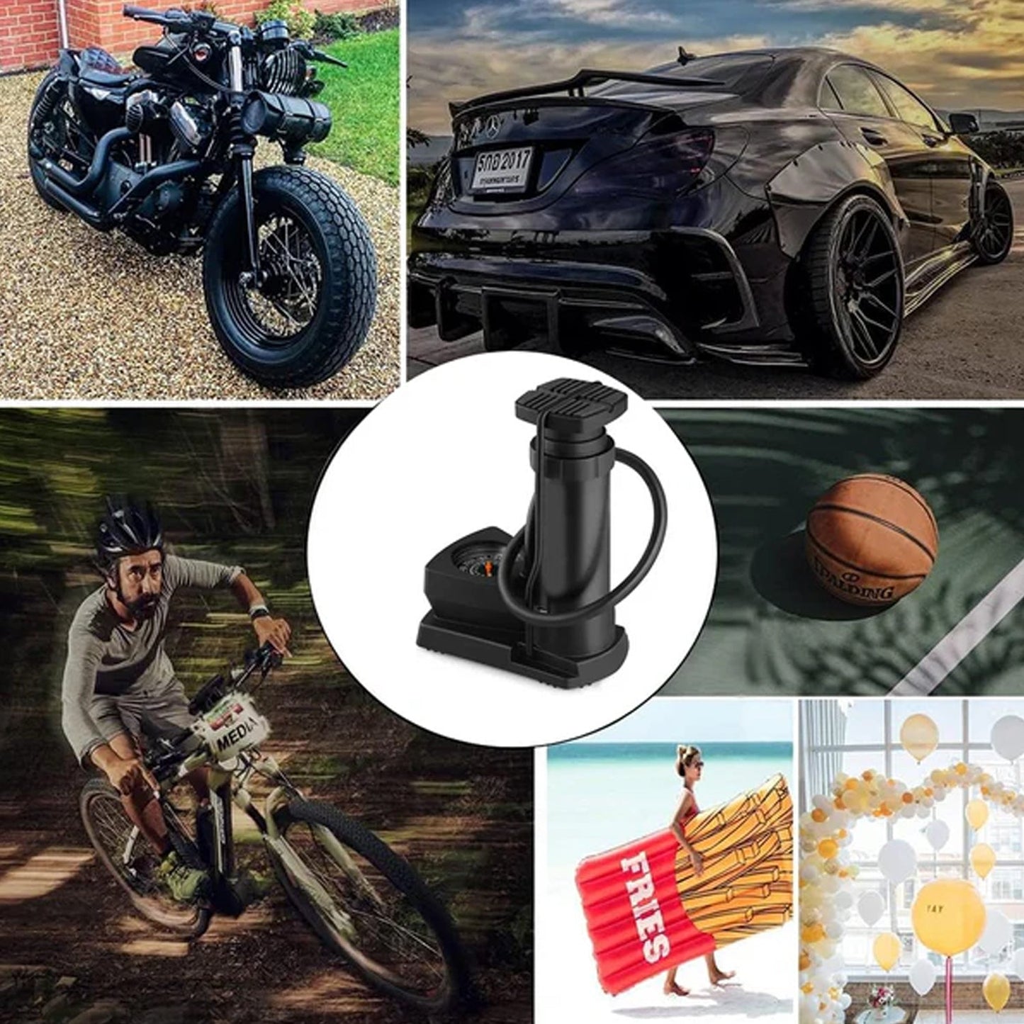 Heavy Duty Foot Air Pump