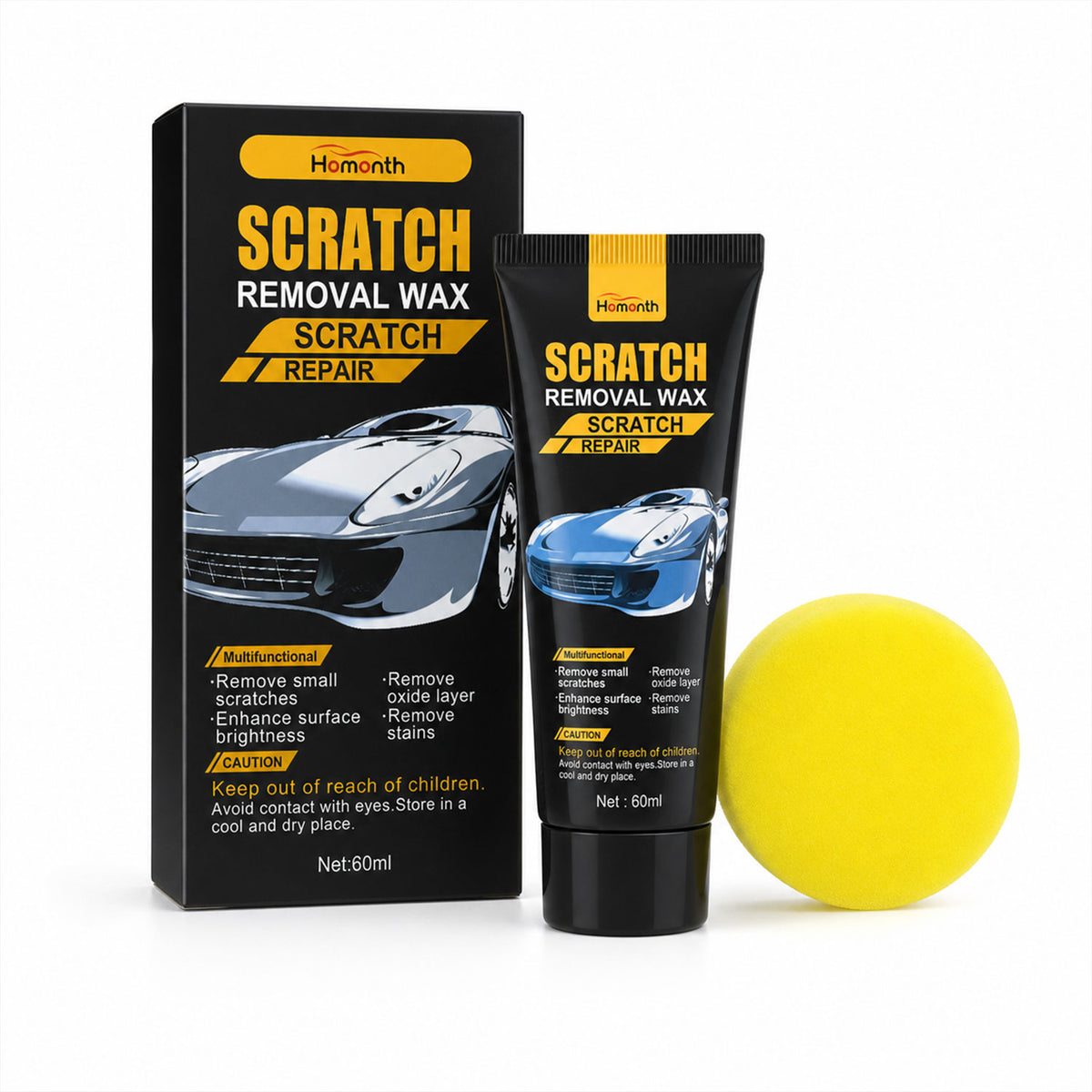 Car Scratch Removal Wax – Restore Shine & Remove Scratches 120ml