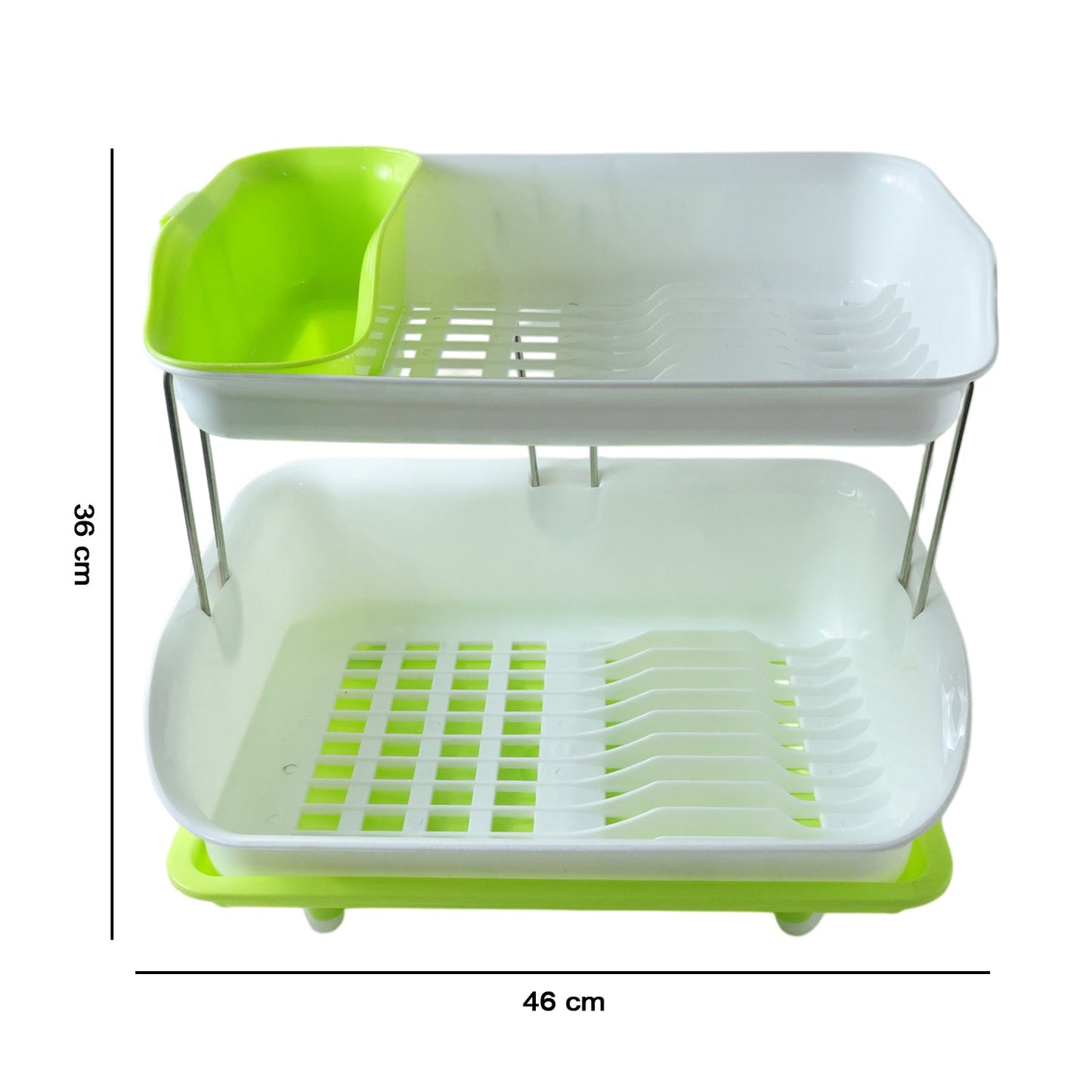 kitchen countertop dish drying stand organizer