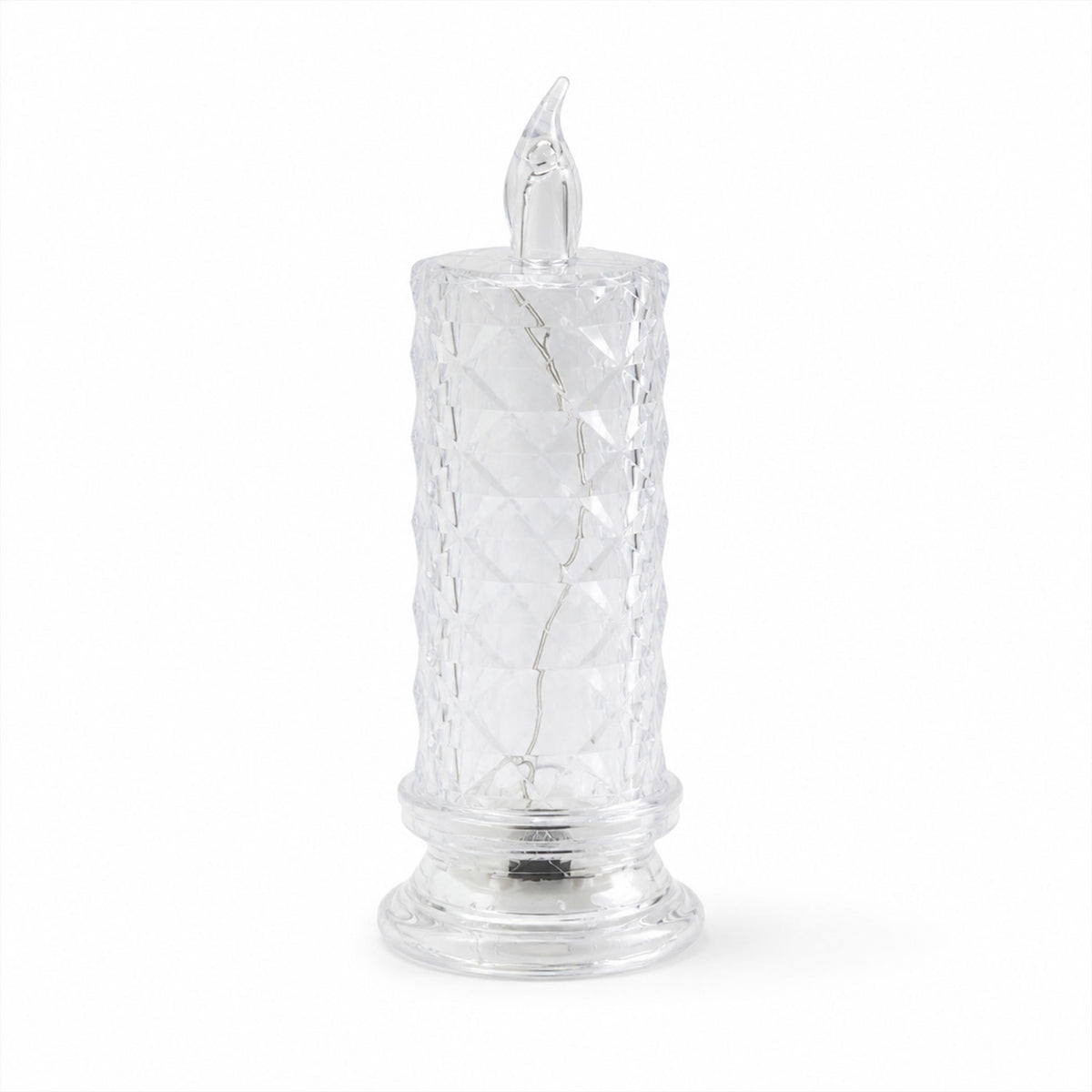 Decorative LED Crystal Candle Light (1 Pc)