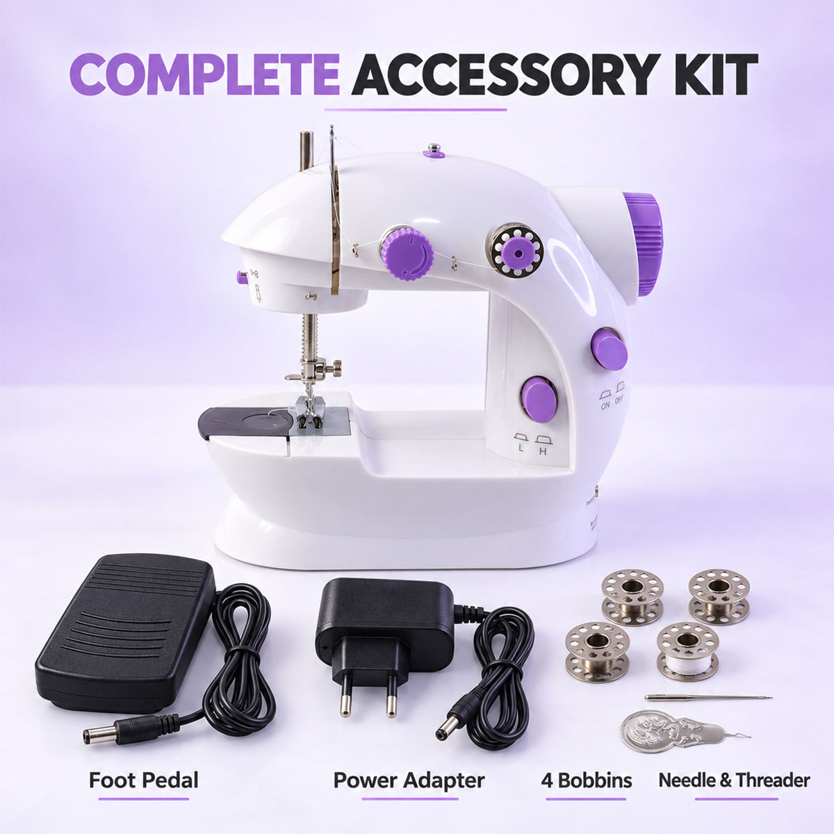 Portable Mini Hand Tailor Machine for Sewing Stitching