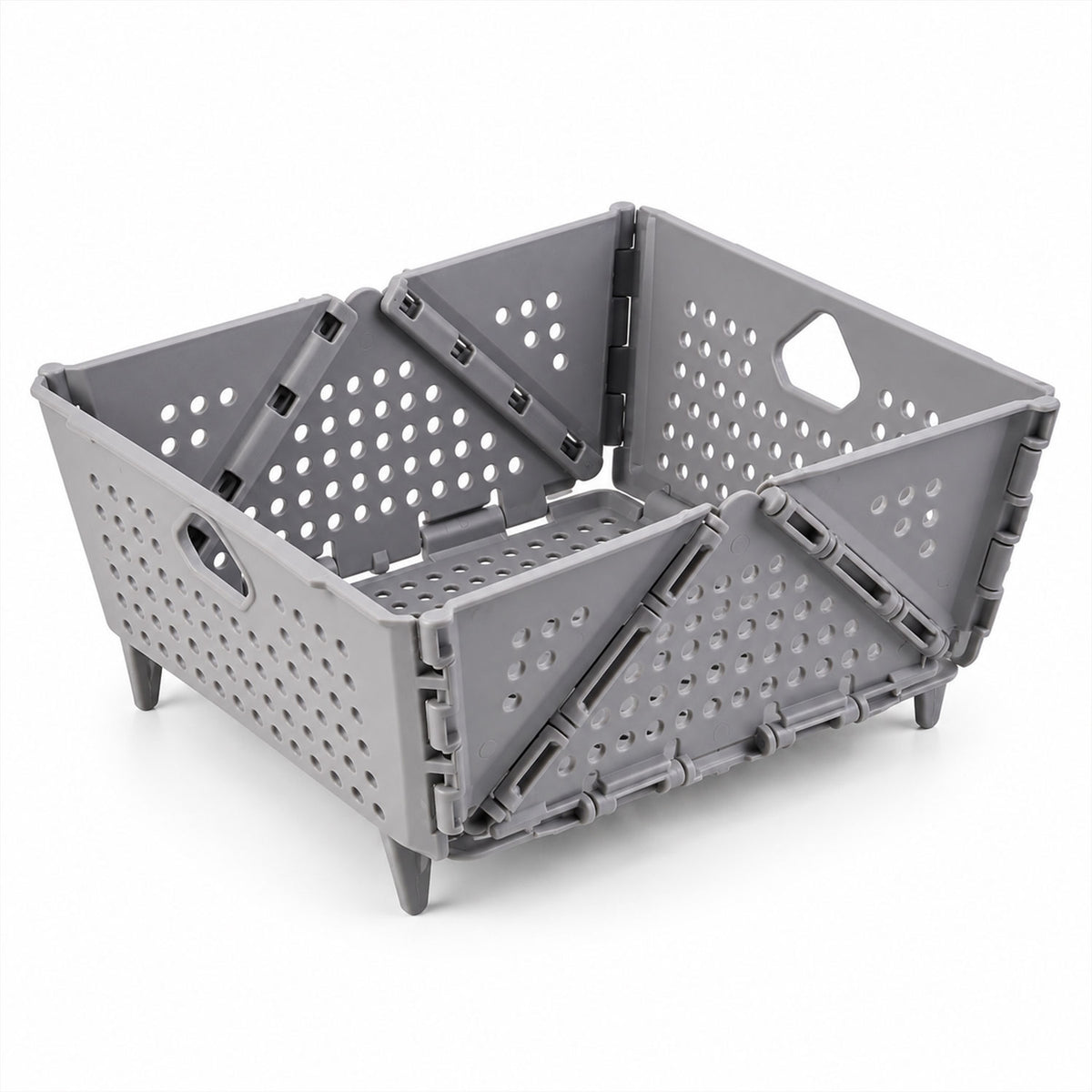 Storage Basket Box with Holes Ventilated Design (23×20 Cm / 1 Pc)