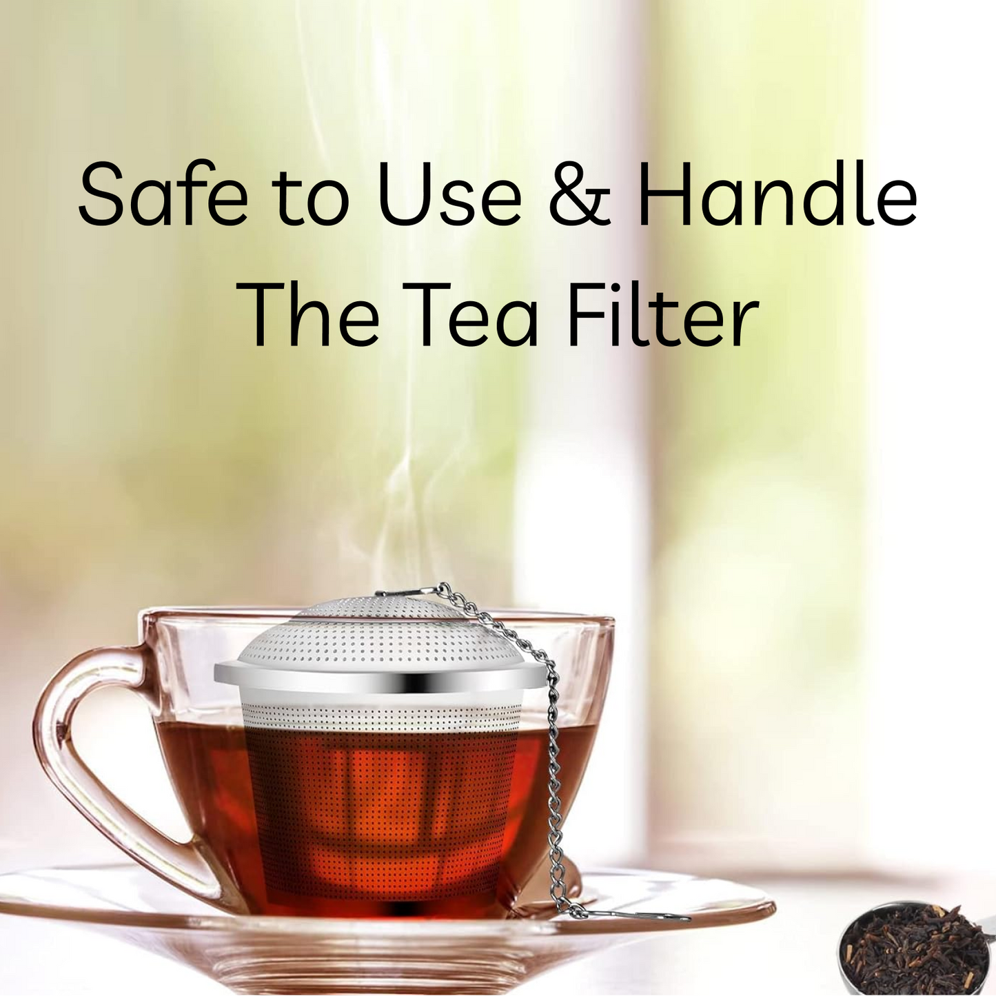 SS Easy Tea Filter used for filtering tea purposes while making it in all kinds of official and household kitchen places etc. (Copy)