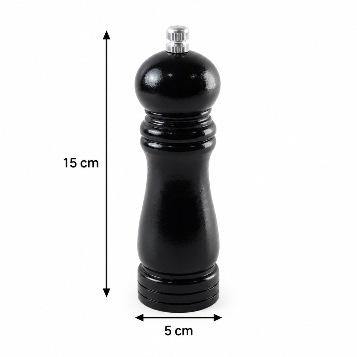 Pepper grinder size guide