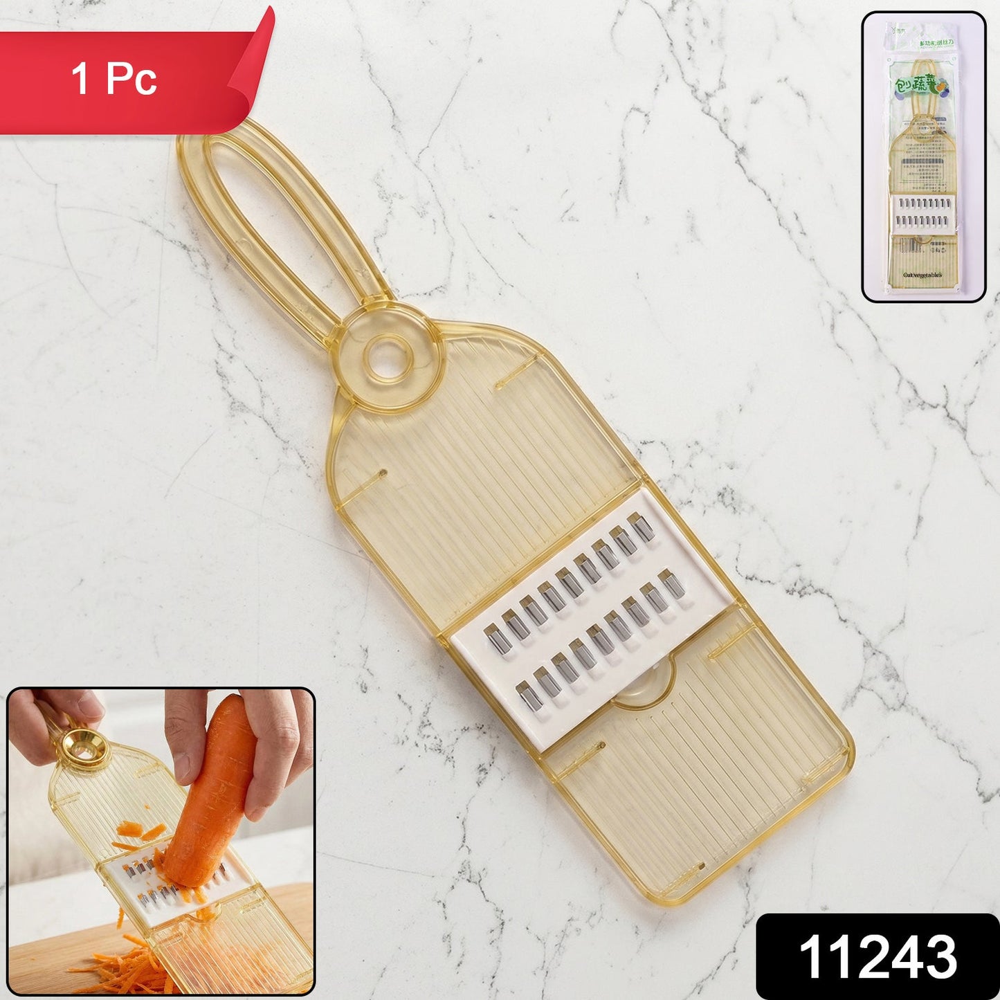 Veggie chopper slicer pack