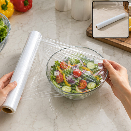 Food Grade Cling Wrap Roll (30 Bag, 300x300 mm)