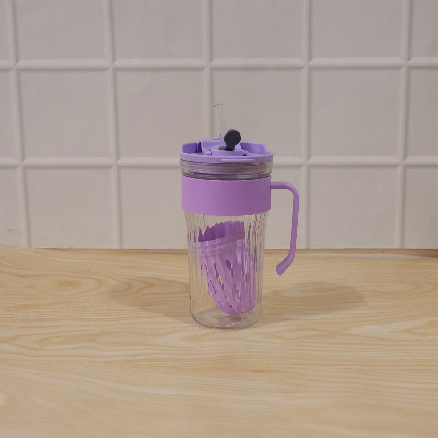 Glass tumbler straw pack box