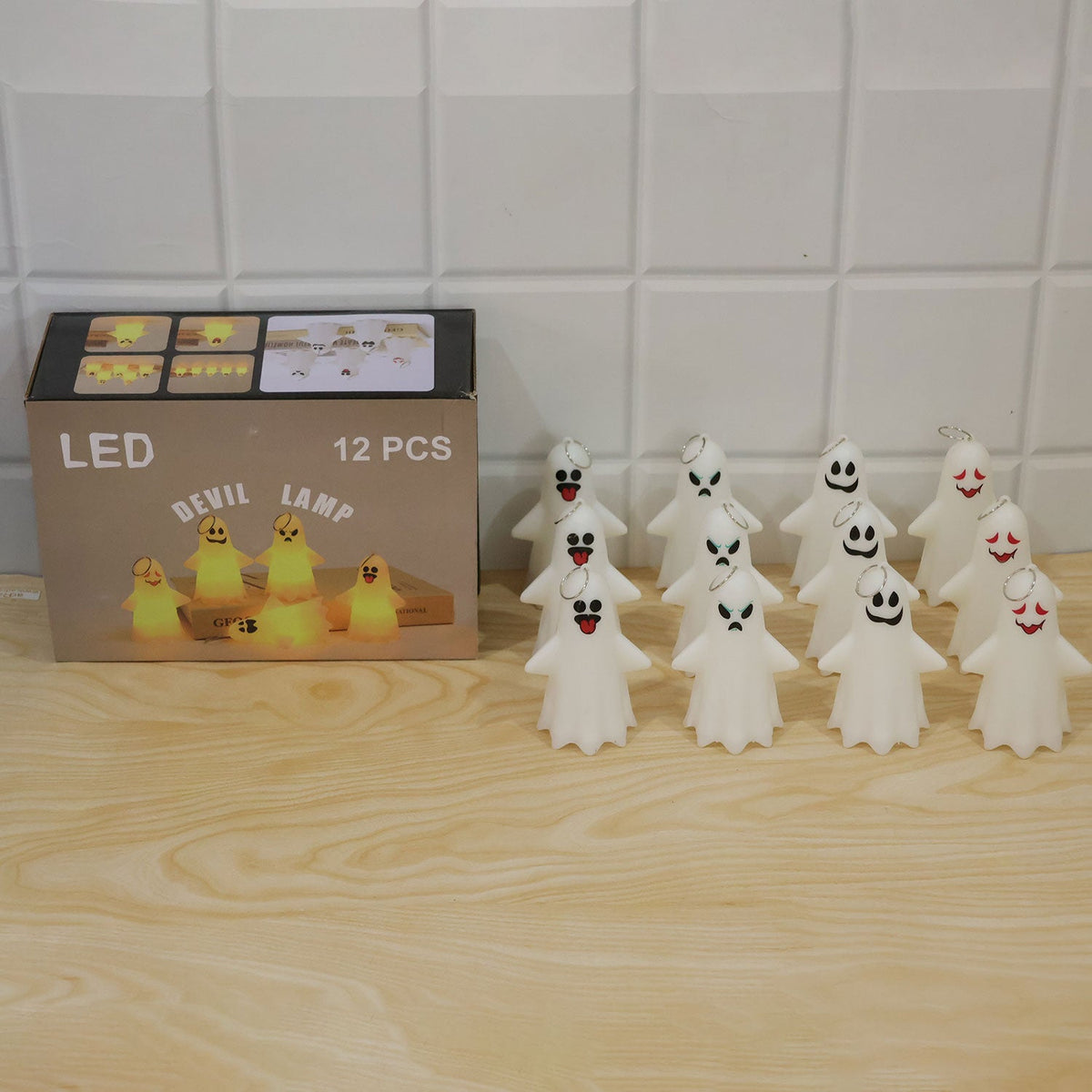 Ghost LED lamps decor use