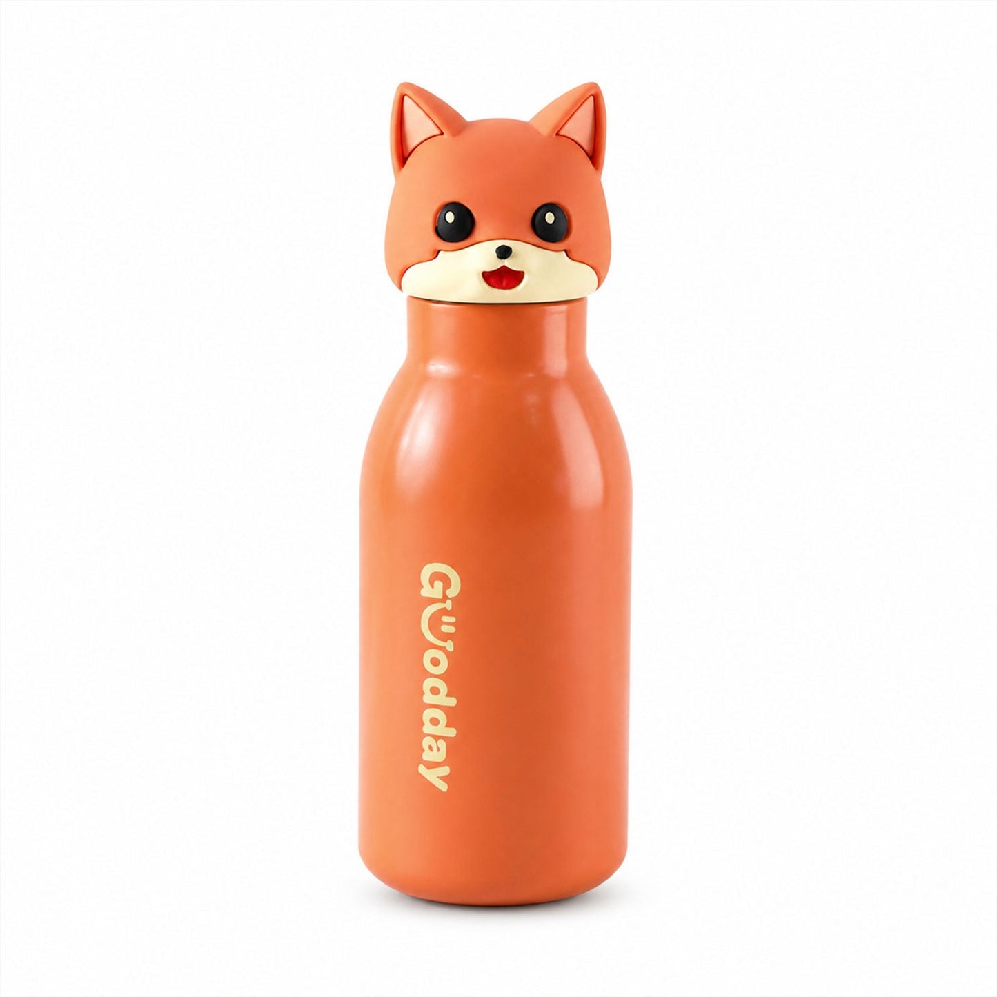 Kids vacuum water bottle on white background
