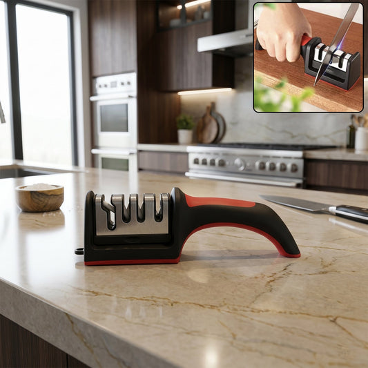 4-Stage Manual Knife Sharpener