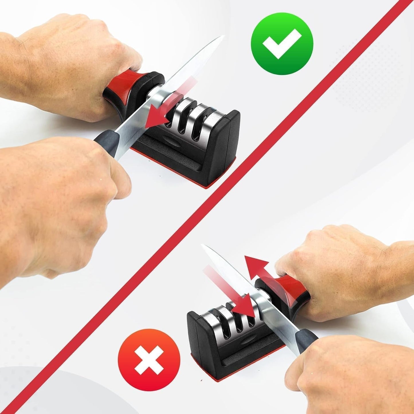 Knife sharpener instructions