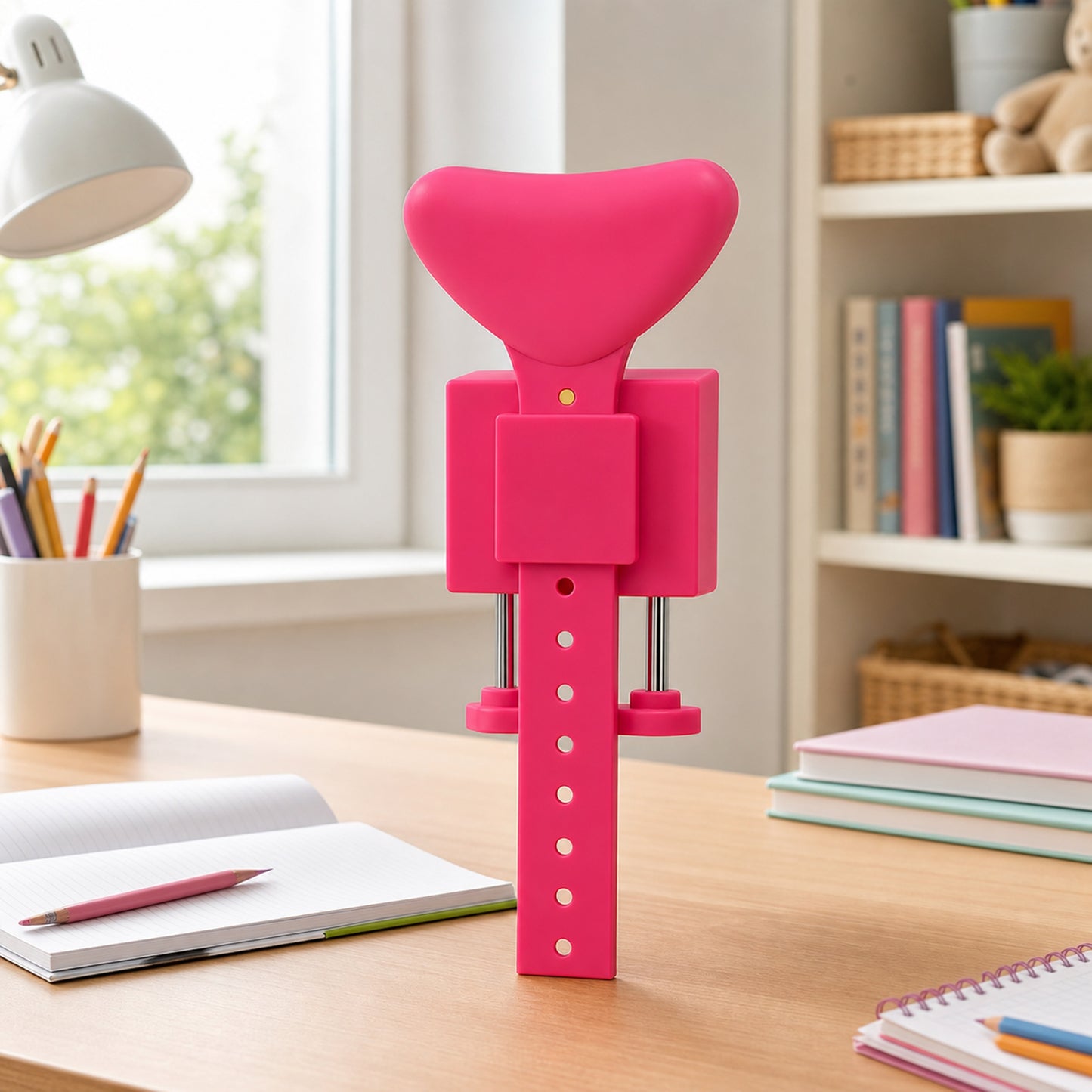 Student Sitting Posture Corrector Child Protector, Kids Sitting Posture Corrector for Reading Writing Adjustable Sitting Support Brace Eye Protection, School Gifts (1 Pc)