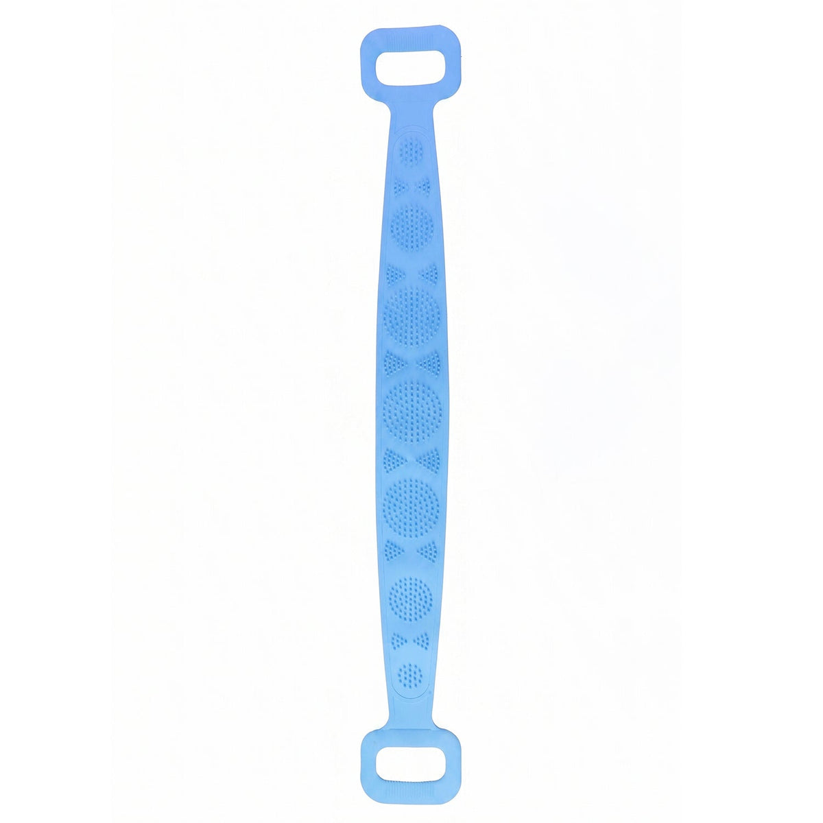 Silicone Back Scrubber Belt for Bathroom Shower, Dual Handle Body Scrub (1 Pc)