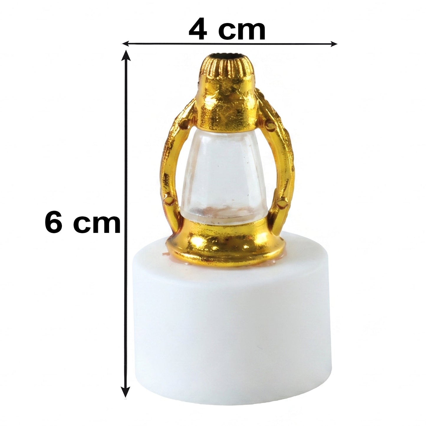 LED candle lamp size 4 x 6 centimetres