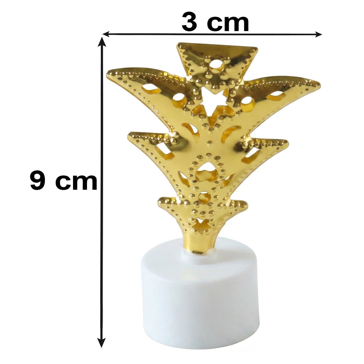 LED tealight candle size 3 x 9 centimetres