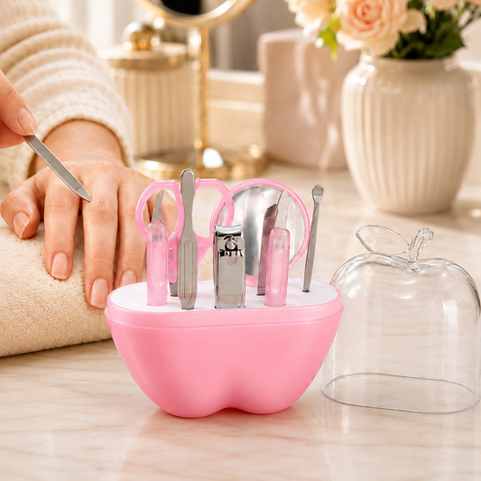 8 in 1 Apple Shape Manicure Set