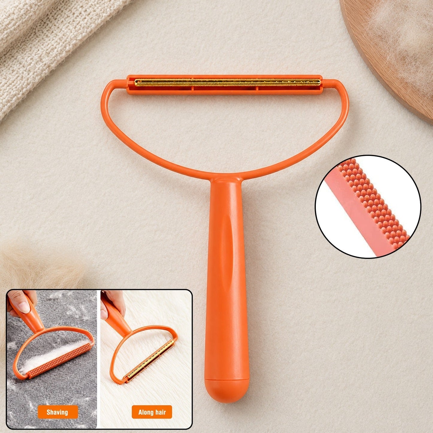 🎁 Lint Remover – 2-in-1 Fabric Brush & Pet Hair Tool | Storenzo