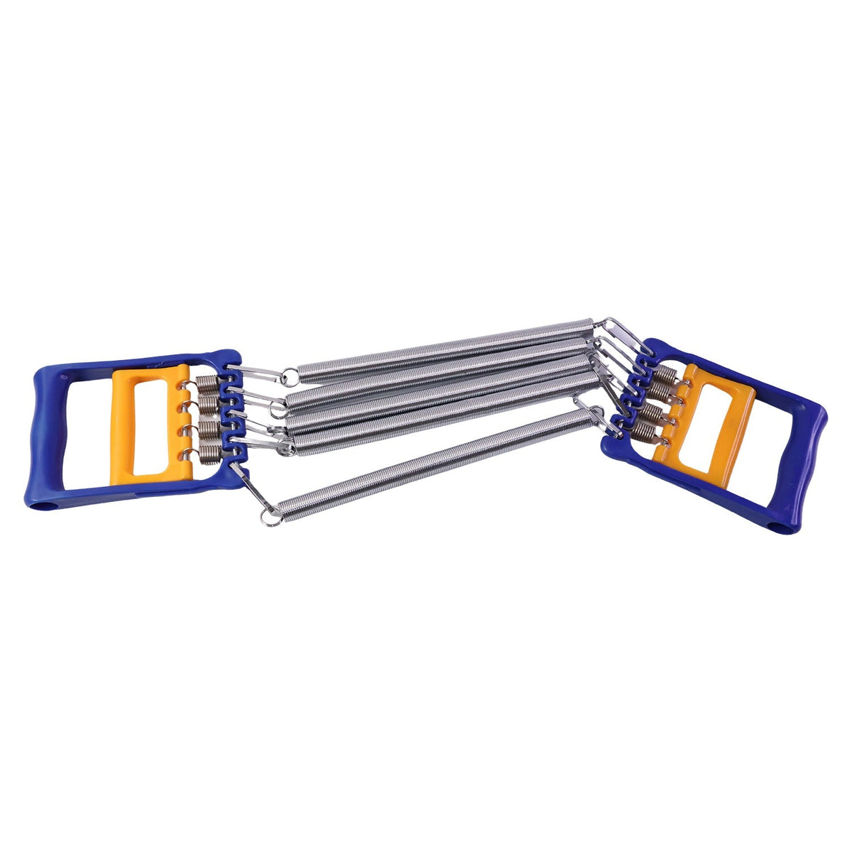 White background image of adjustable chest expander for home gym exercises
