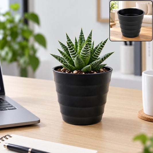 Modern Decorative Plastic Planter for Indoor Plants and Home Decoration