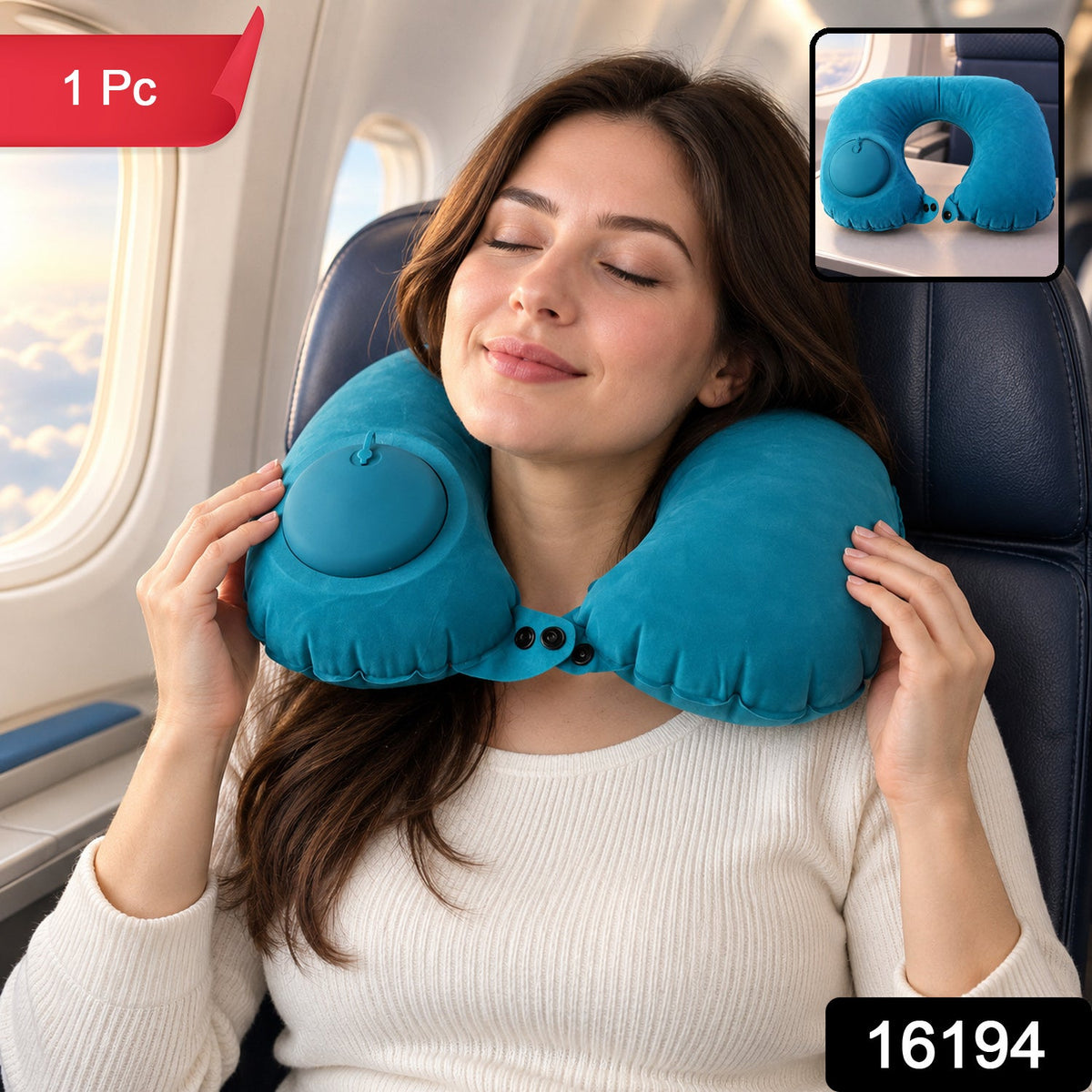 Travel neck pillow pack