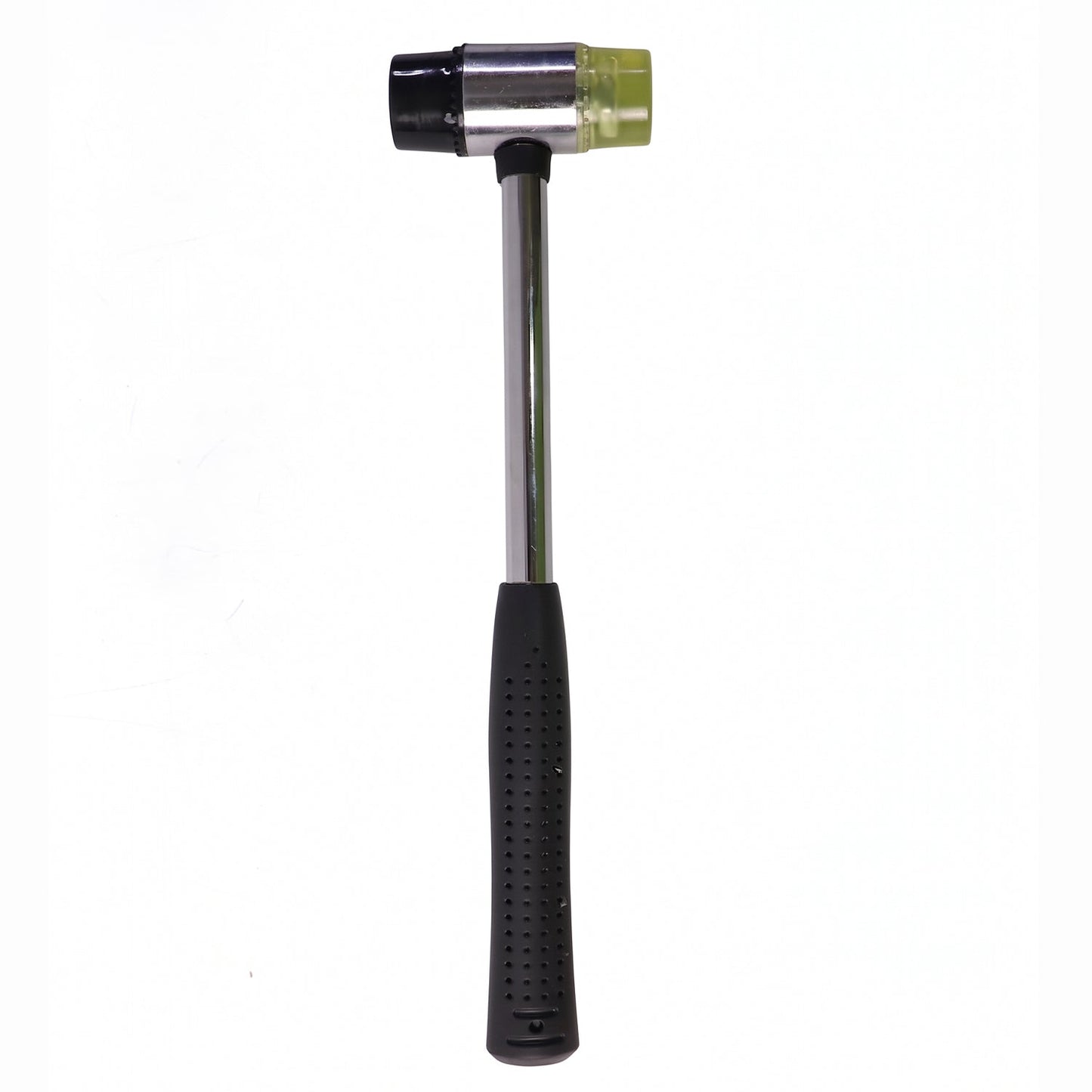 Rubber mallet steel handle