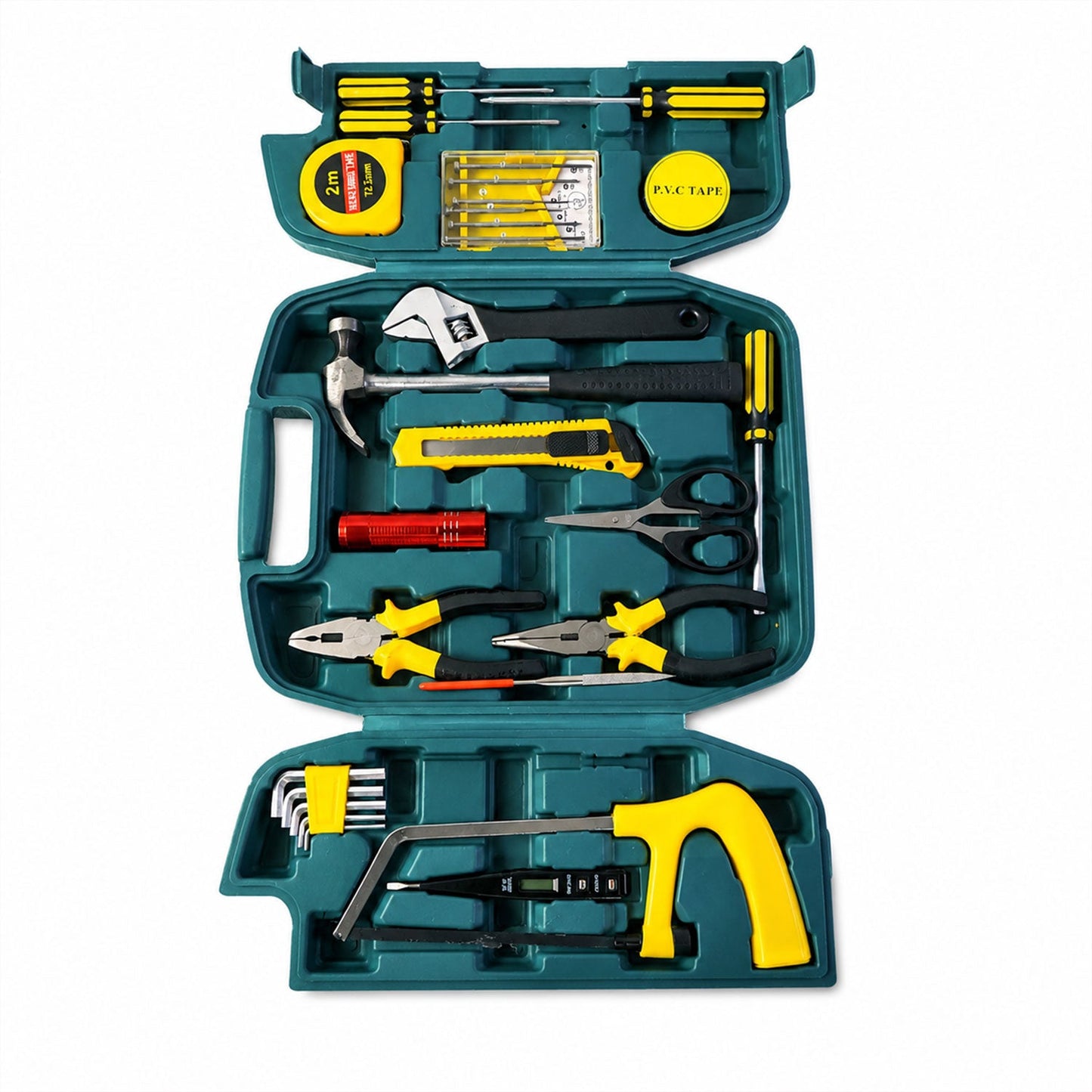 The complete Home Tool Kit Set contents neatly arranged on a white background.