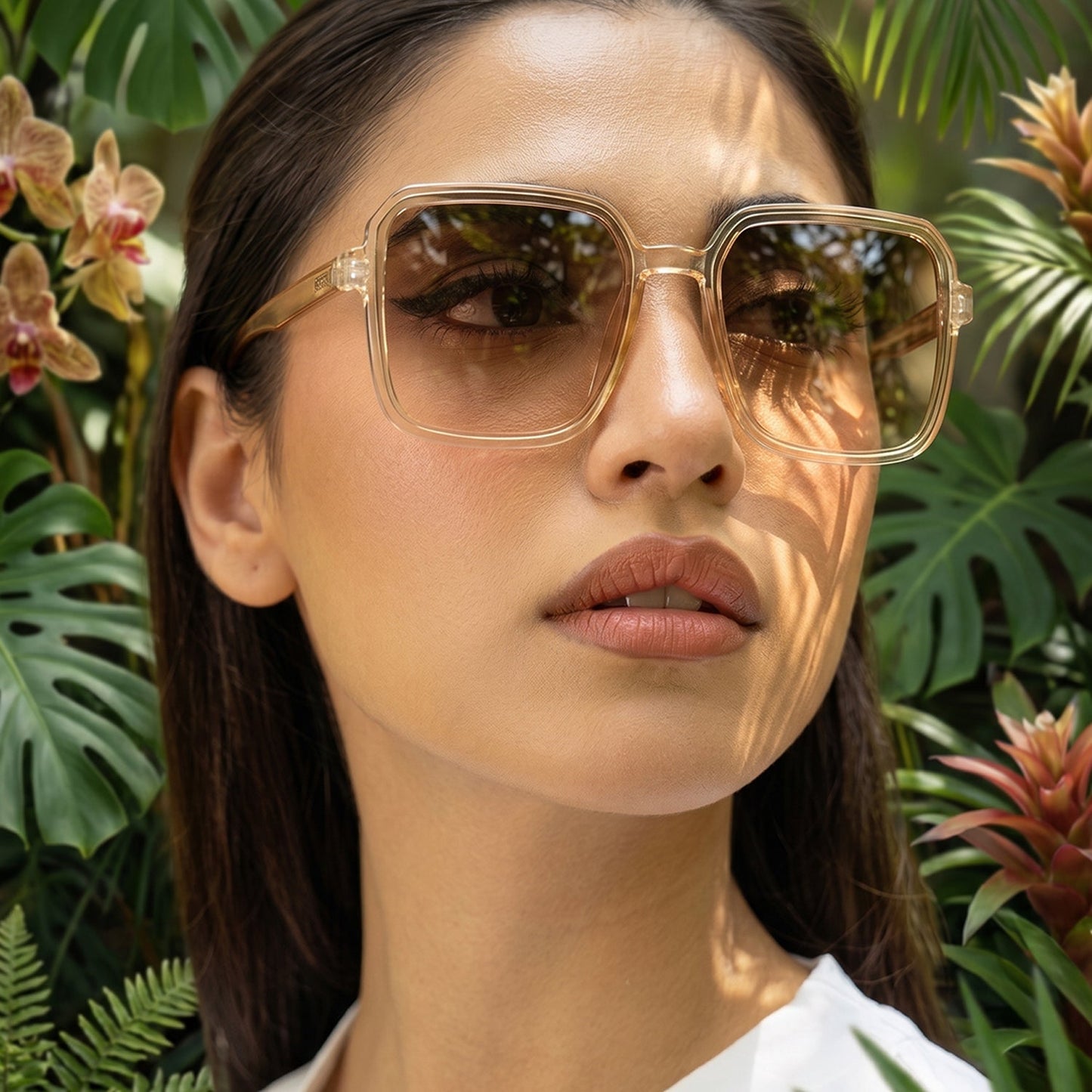 Square sunglasses style